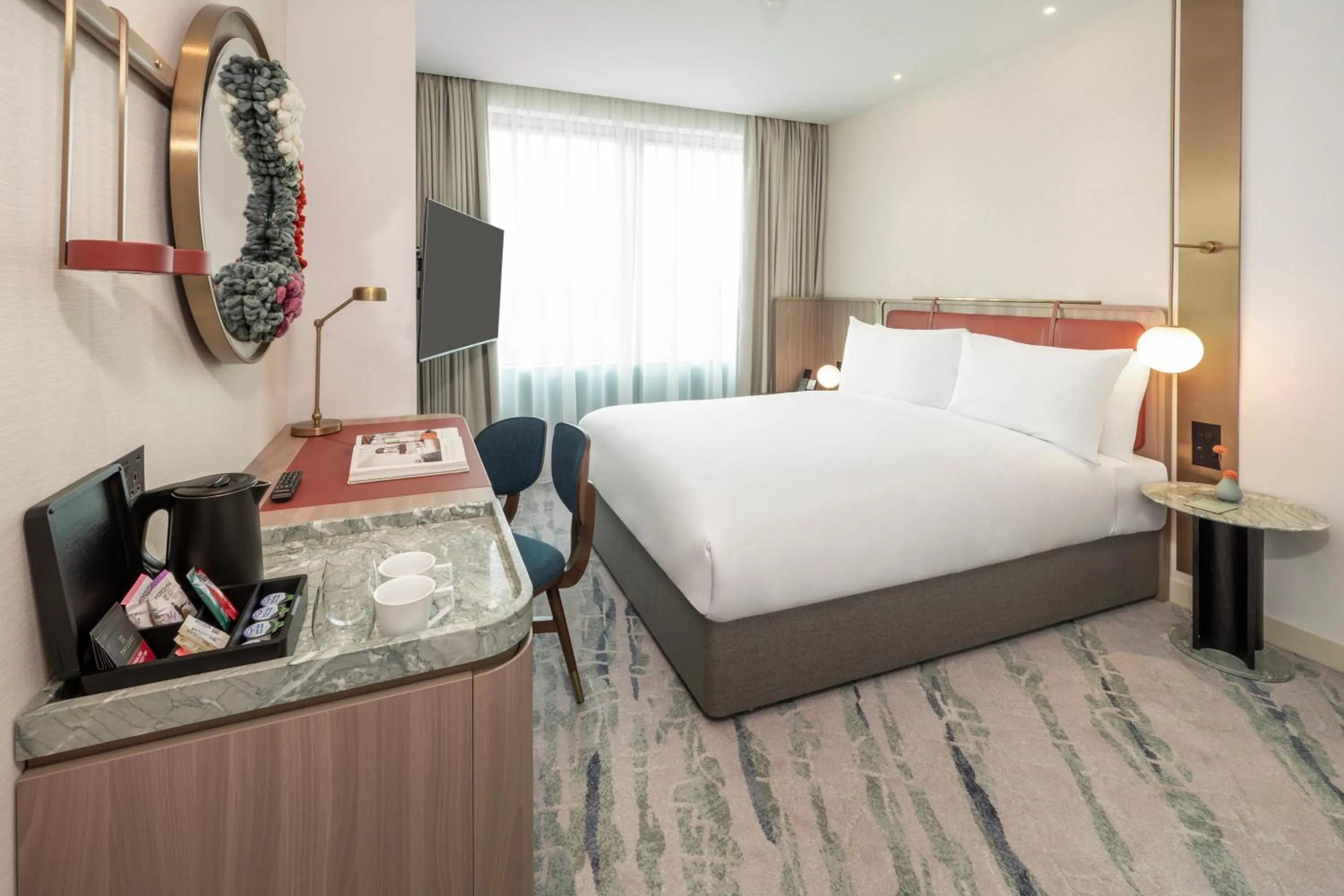 Bed in Dorsett Hotel Canary Wharf