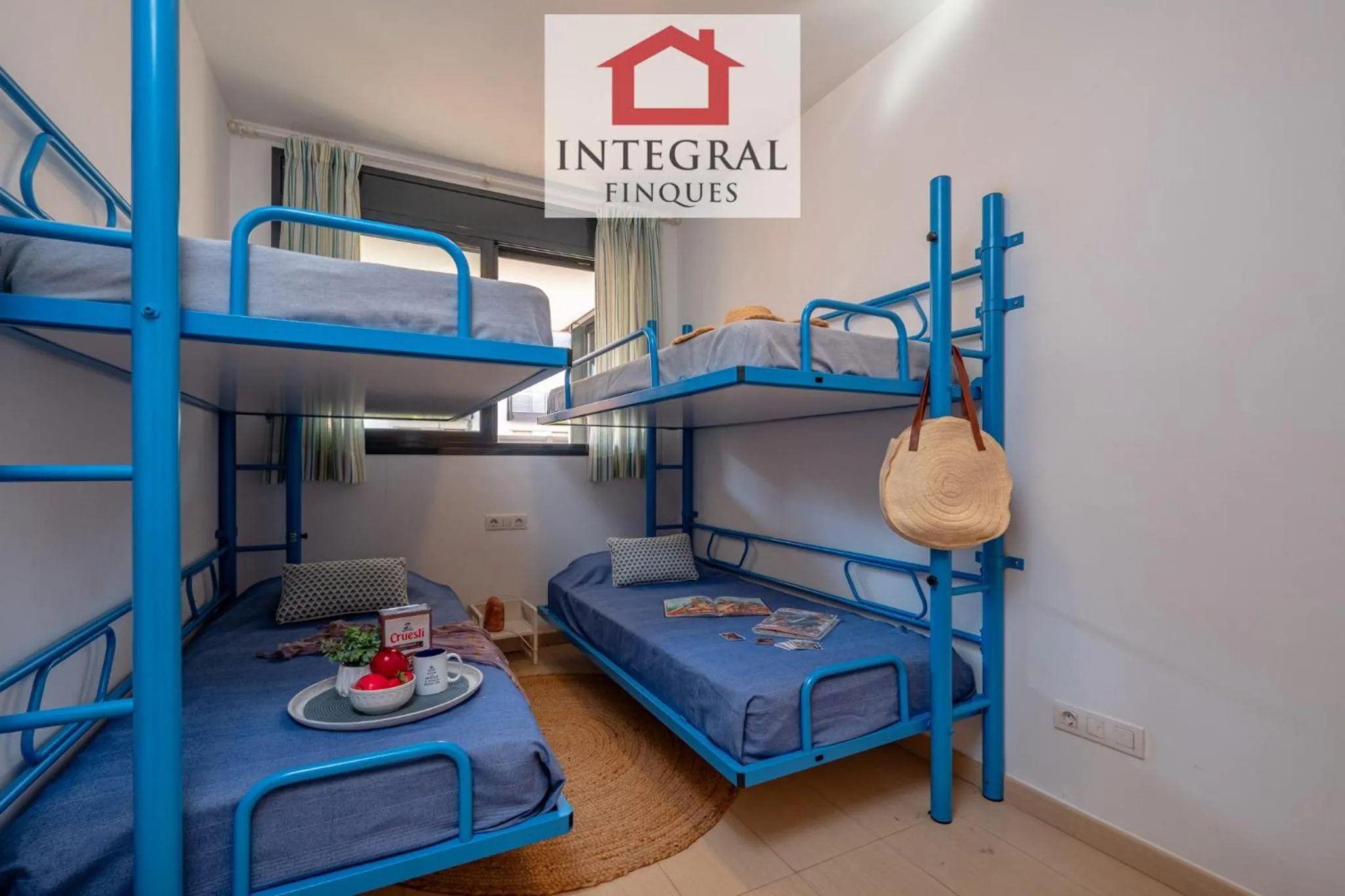 Bedroom, Bed in Apartament Cel Blau