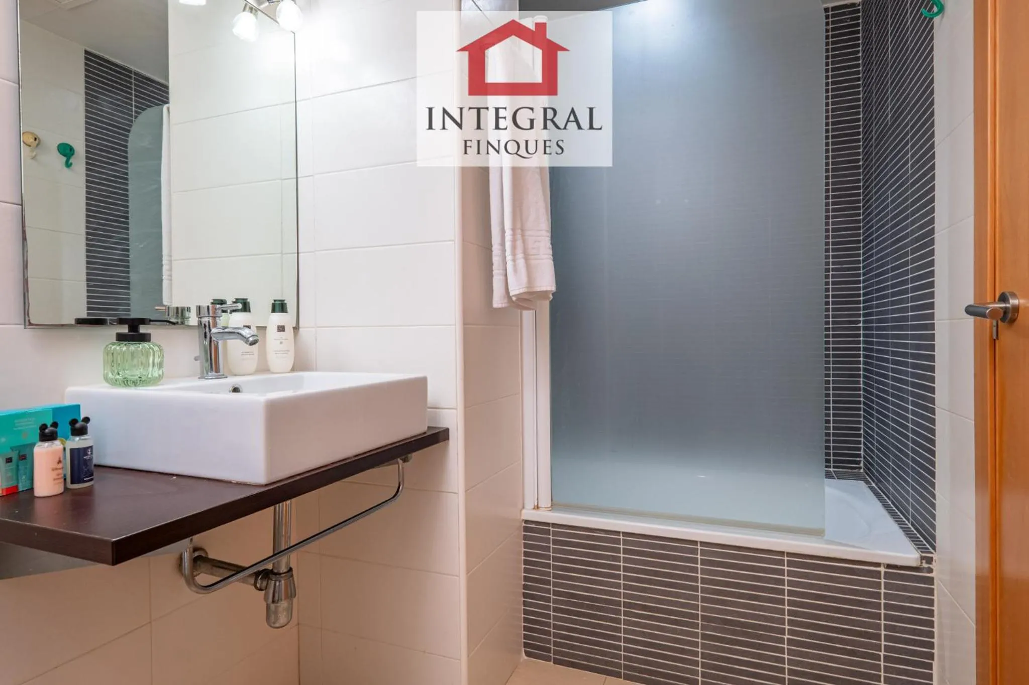 Bathroom in Apartament Cel Blau