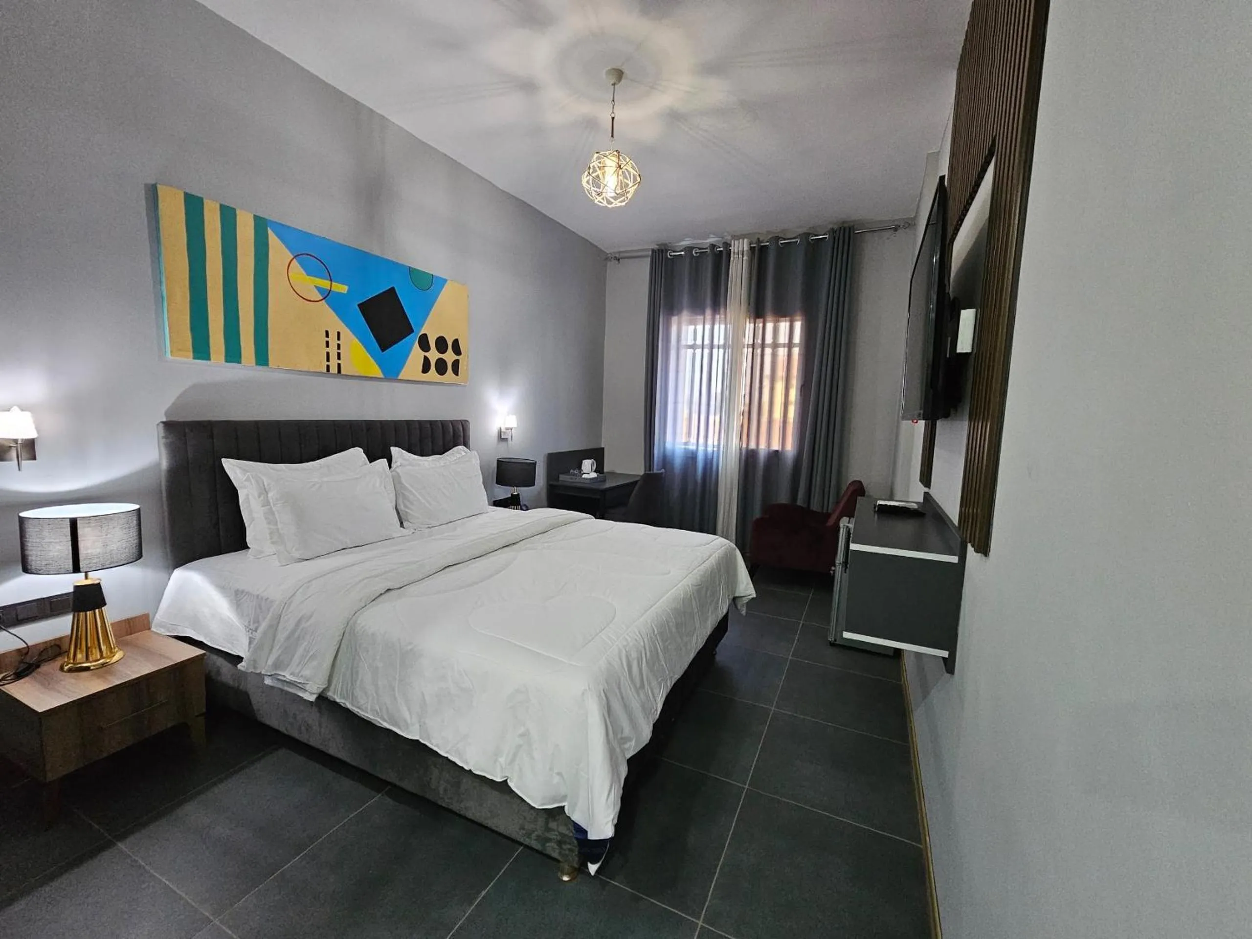 Bed in Albatros Premium Hôtel