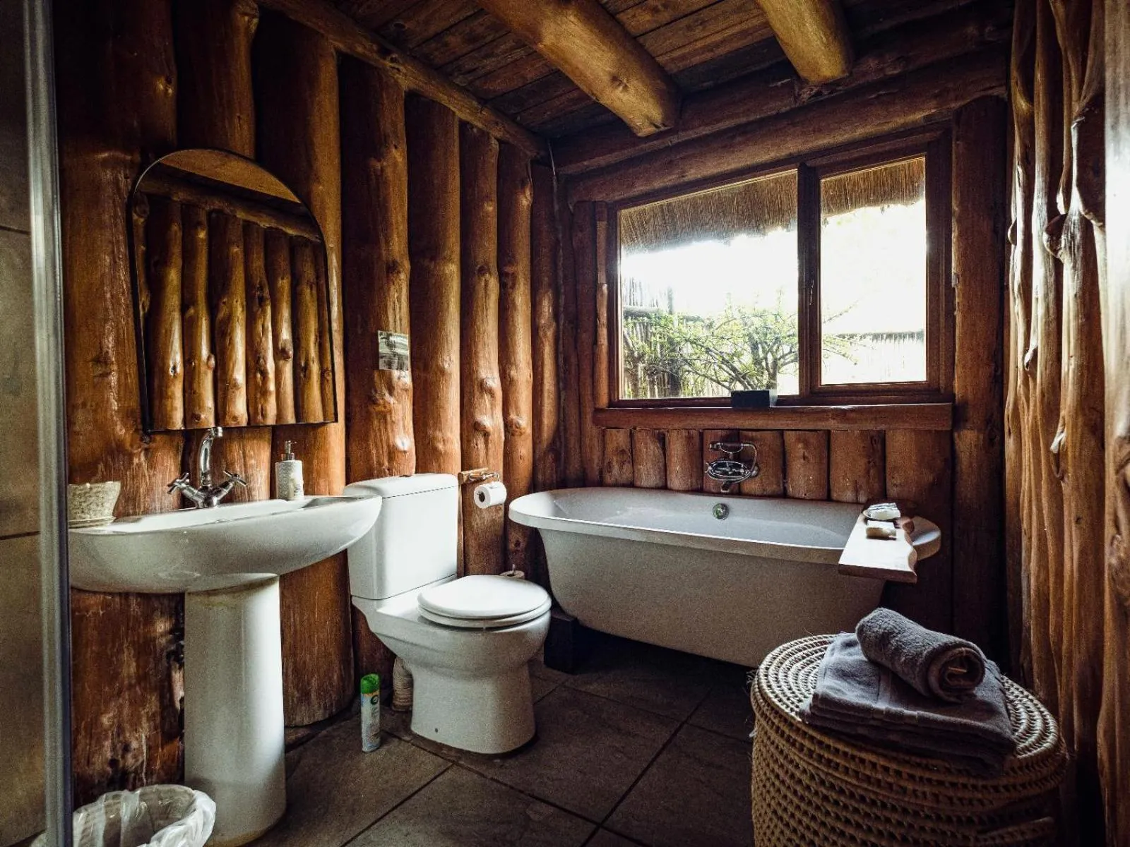 Bathroom in Rhino River Lodge