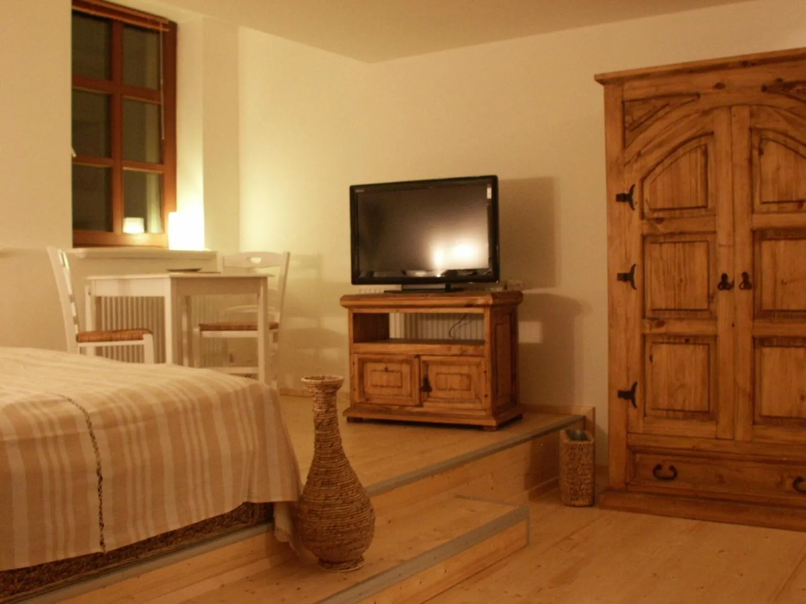 TV and multimedia, Bed in Apartment Wittenberg