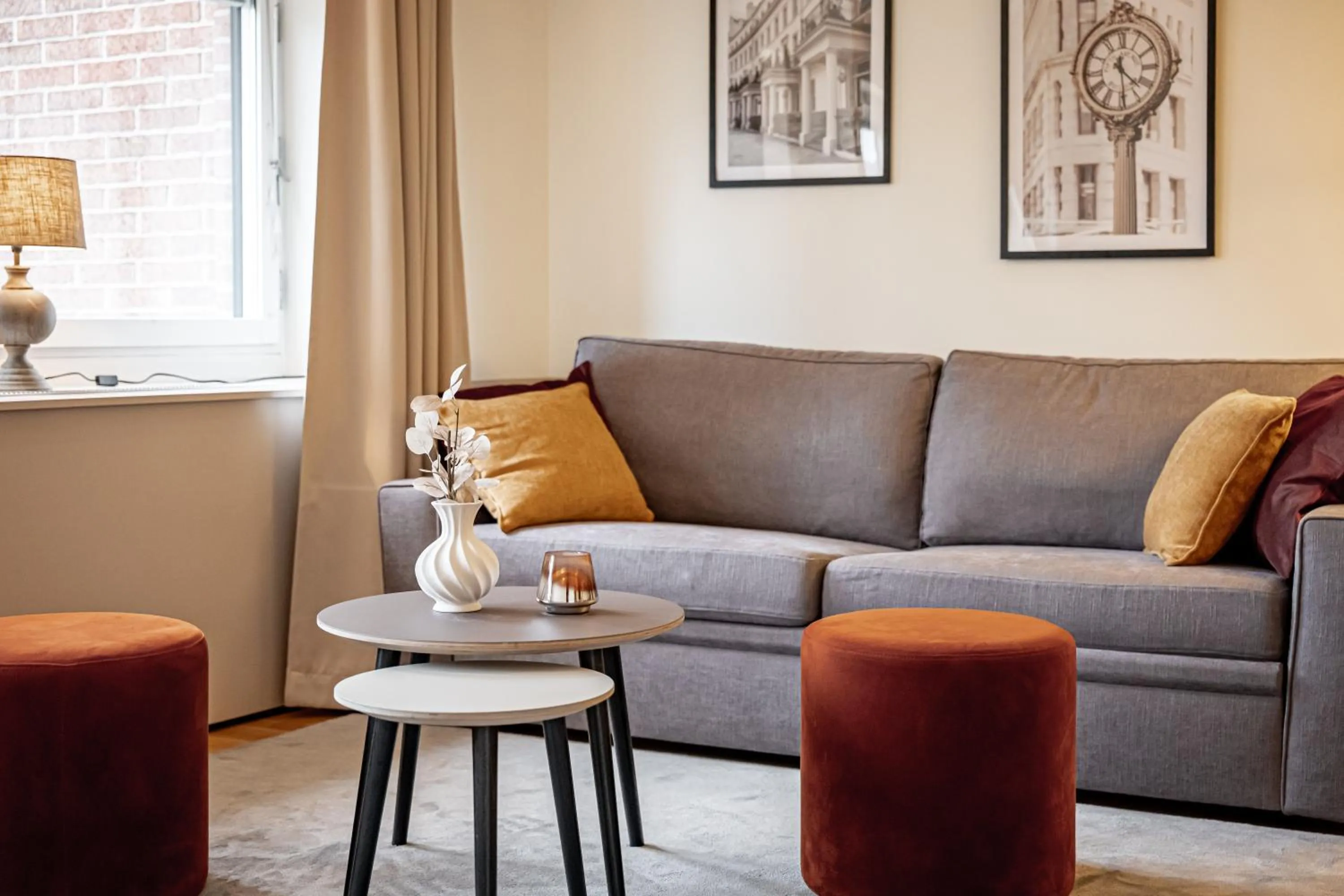 Seating area in Injoy Premium Hotel Solna