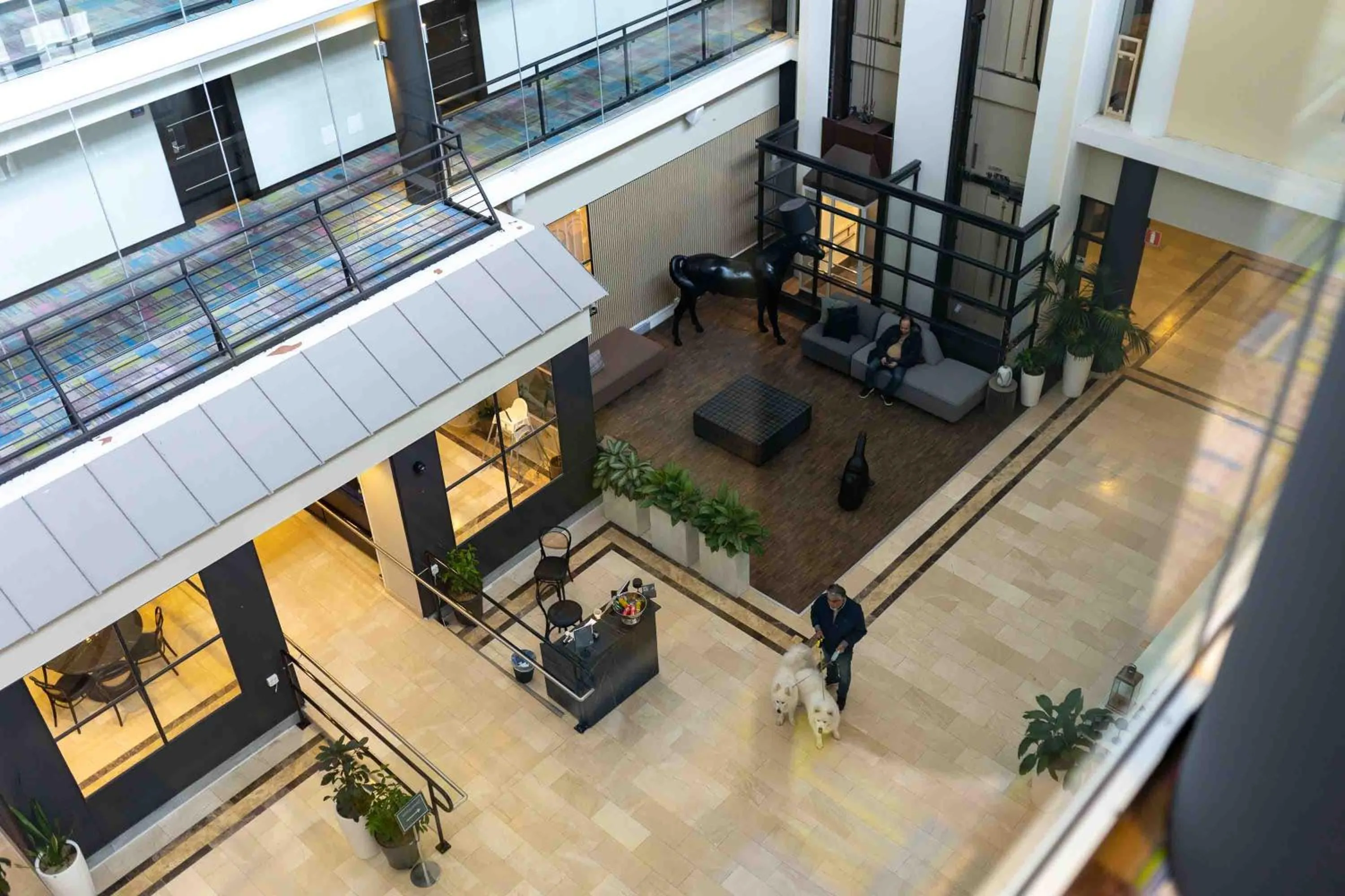 Property building in Injoy Premium Hotel Solna