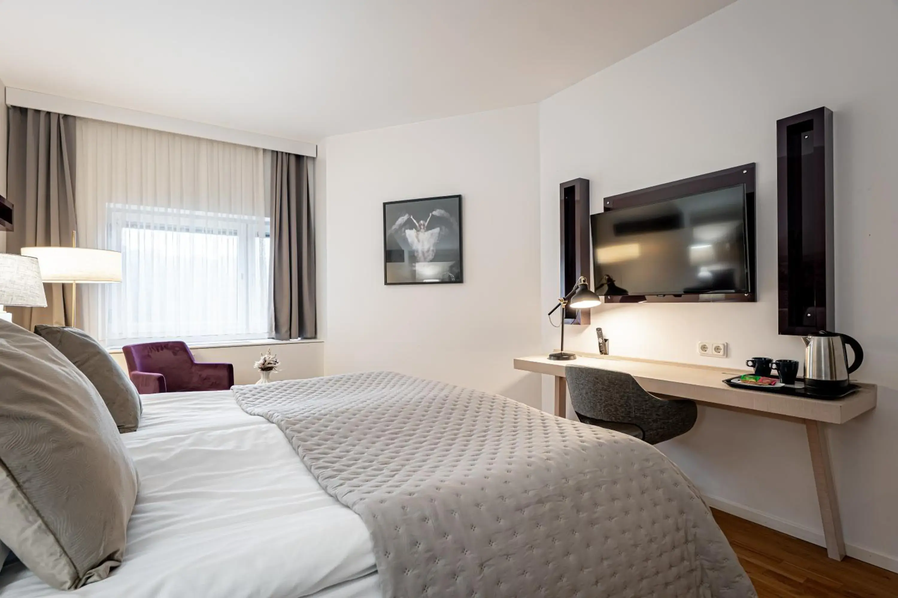 Double Room in Injoy Premium Hotel Solna Double Room in Injoy Premium Hotel Solna