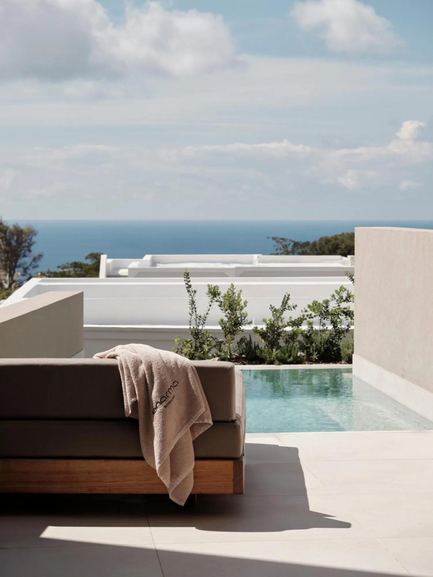 Sea view in Enarma Suites & Spa Wellness Retreat