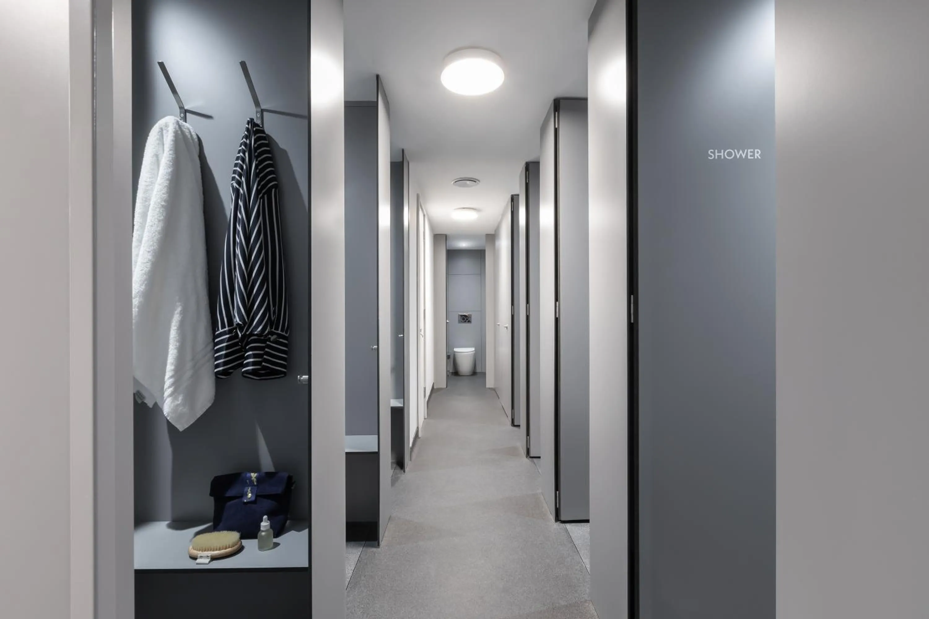 Bathroom in Zedwell Capsule Hotel Piccadilly Circus