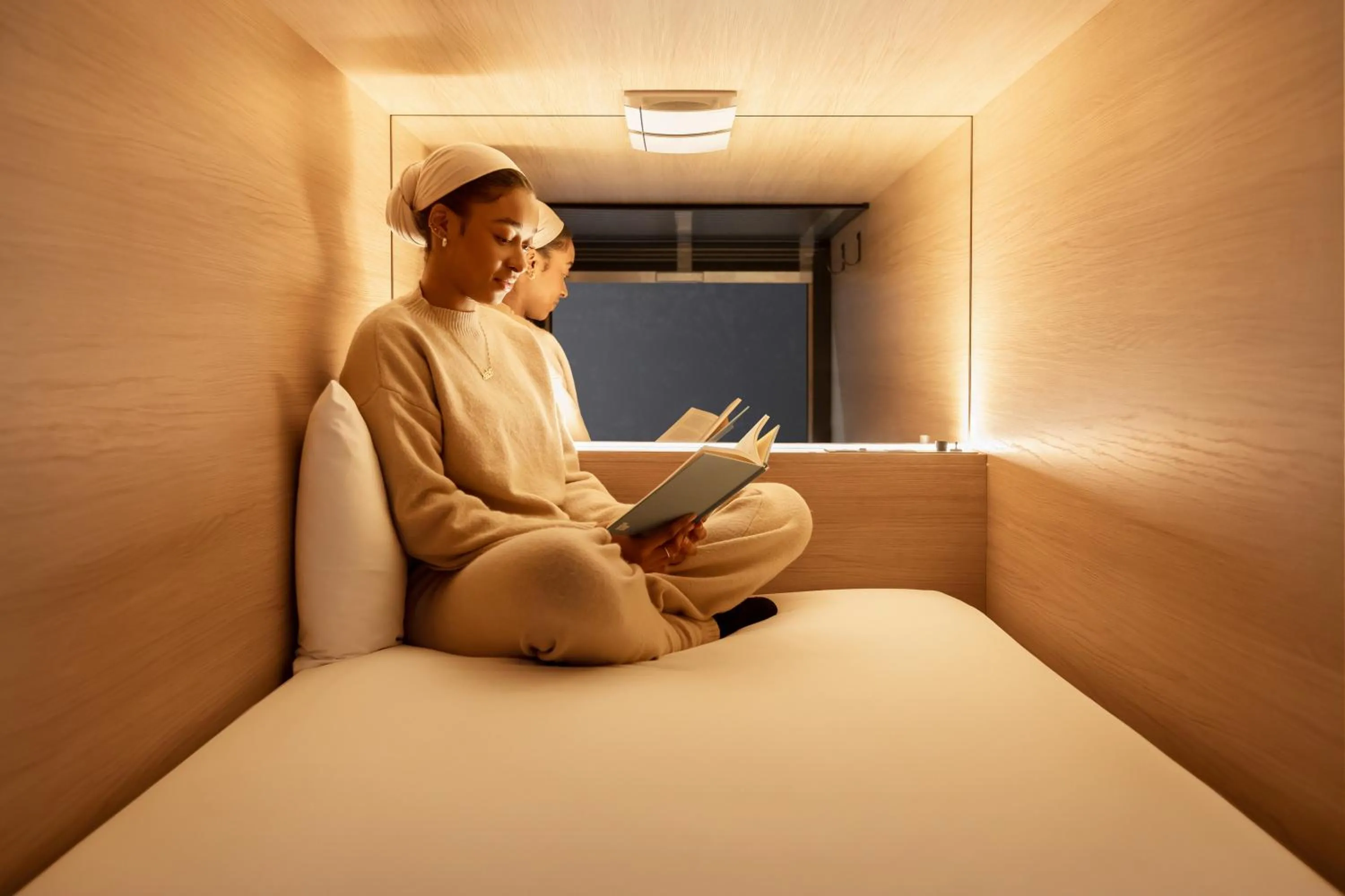 Bedroom in Zedwell Capsule Hotel Piccadilly Circus