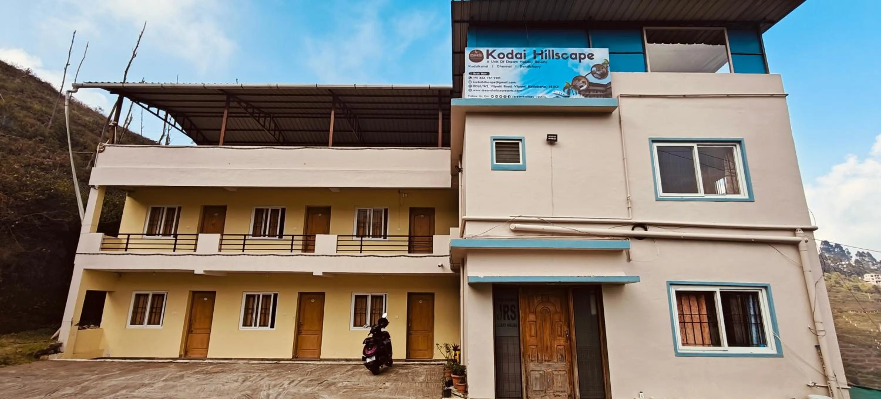 Property building in Kodai Hillscape