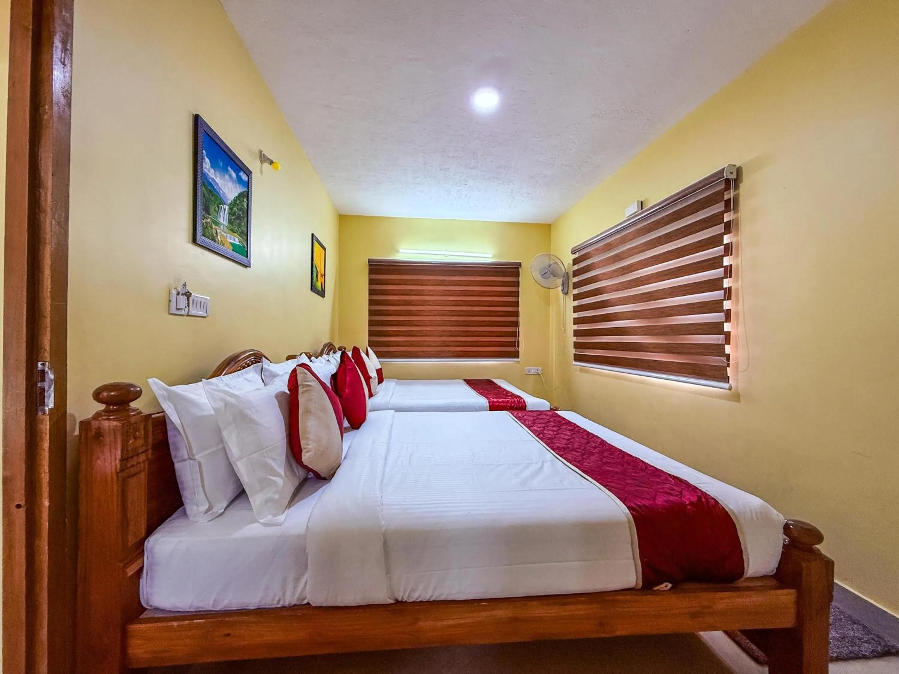 Bed in Kodai Hillscape