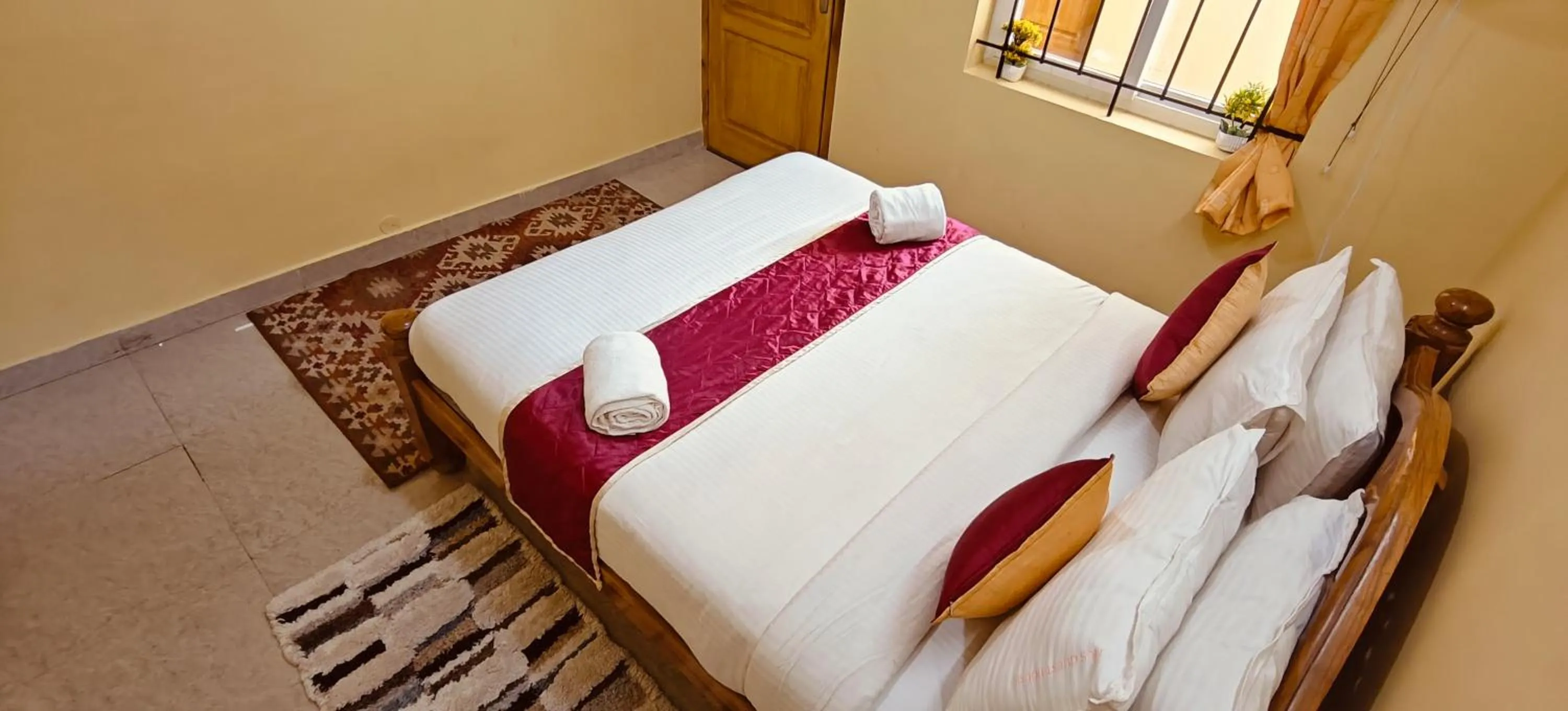 Bed in Kodai Hillscape