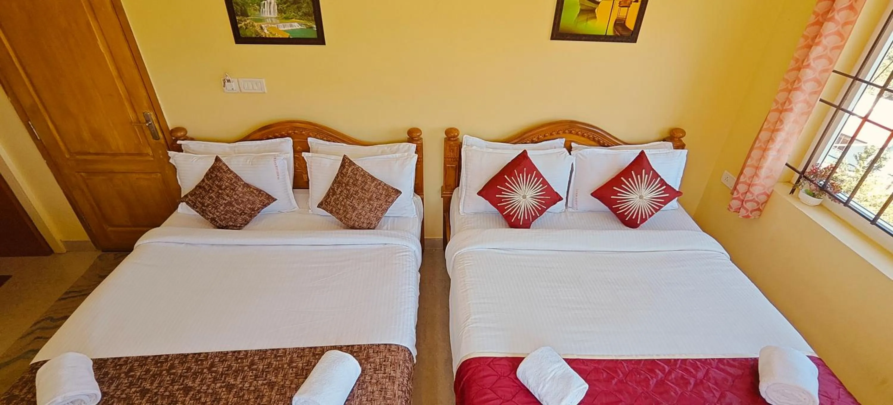 Bed in Kodai Hillscape