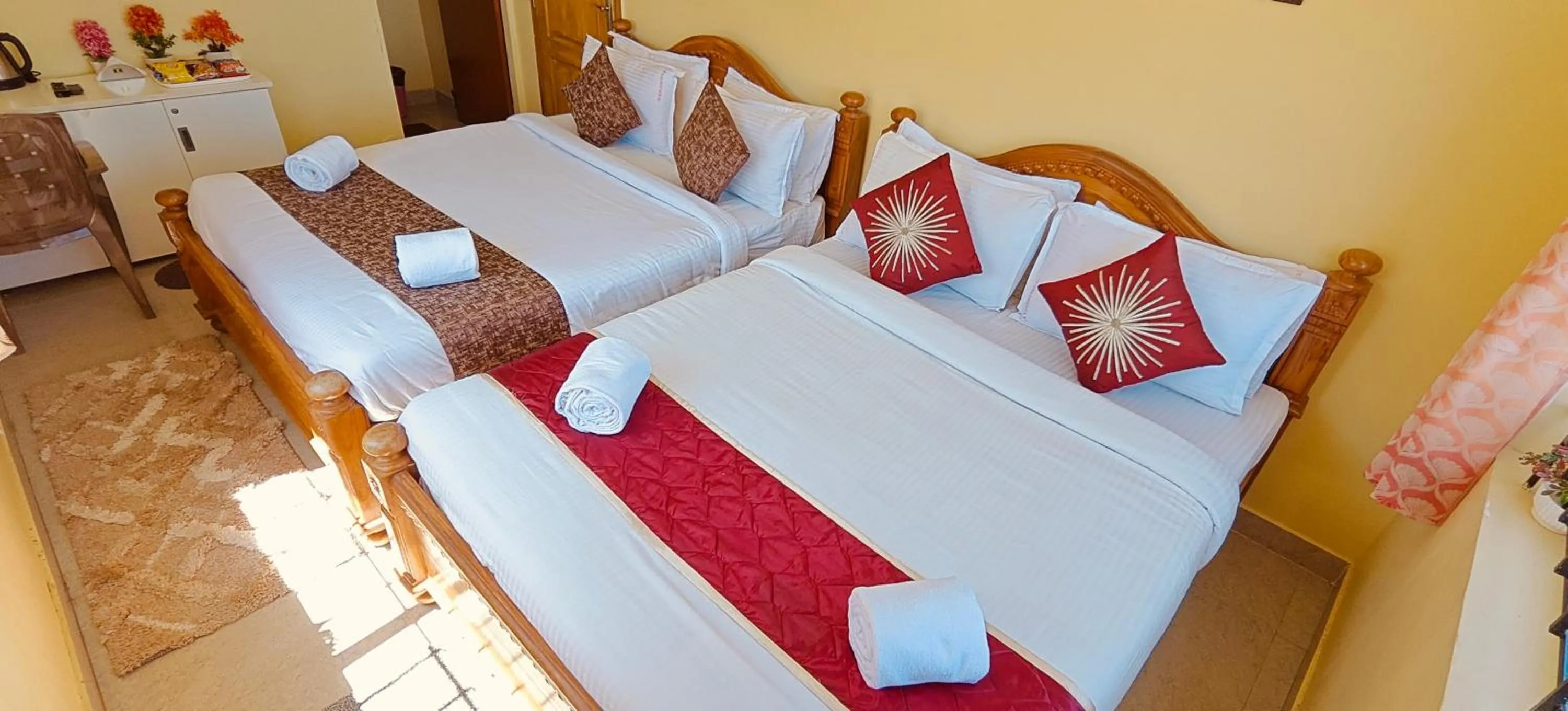 Bed in Kodai Hillscape