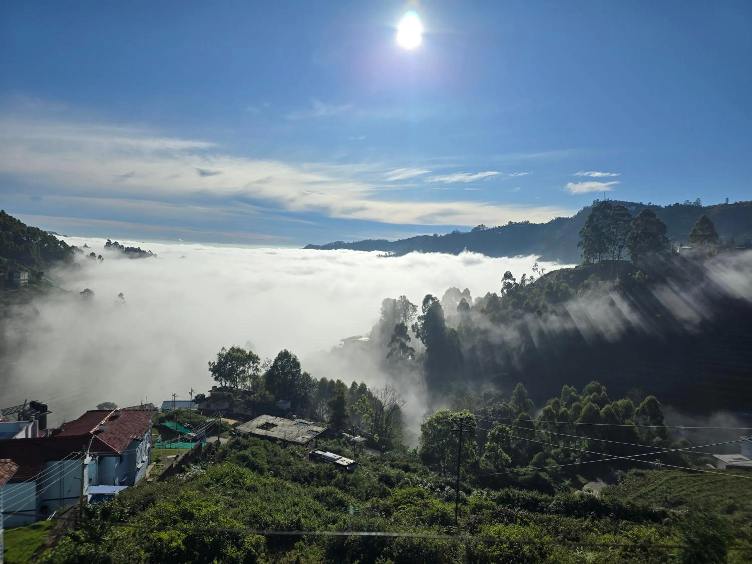 Day in Kodai Hillscape