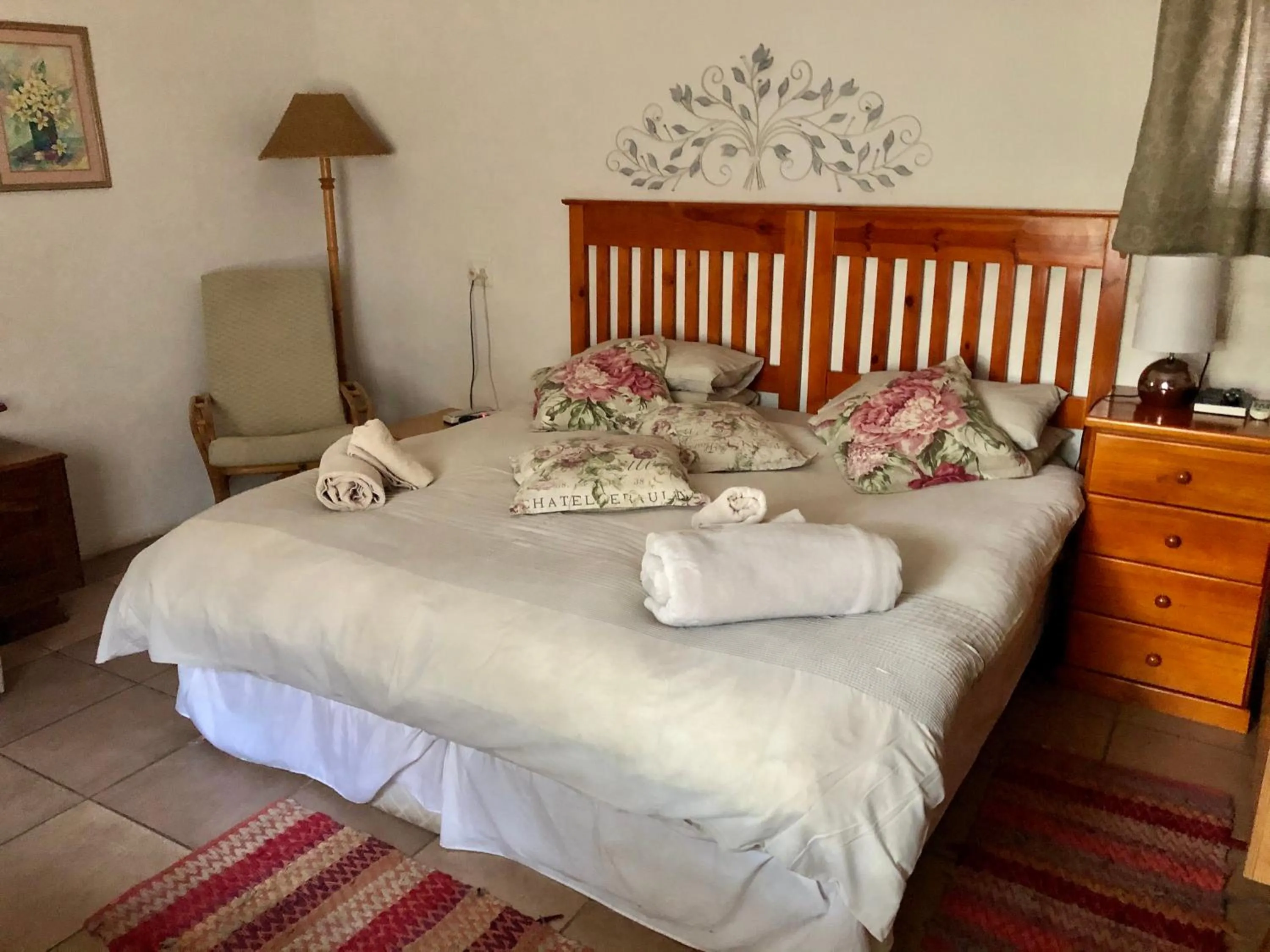 Bed in La Bella B&B Under The Fig Tree