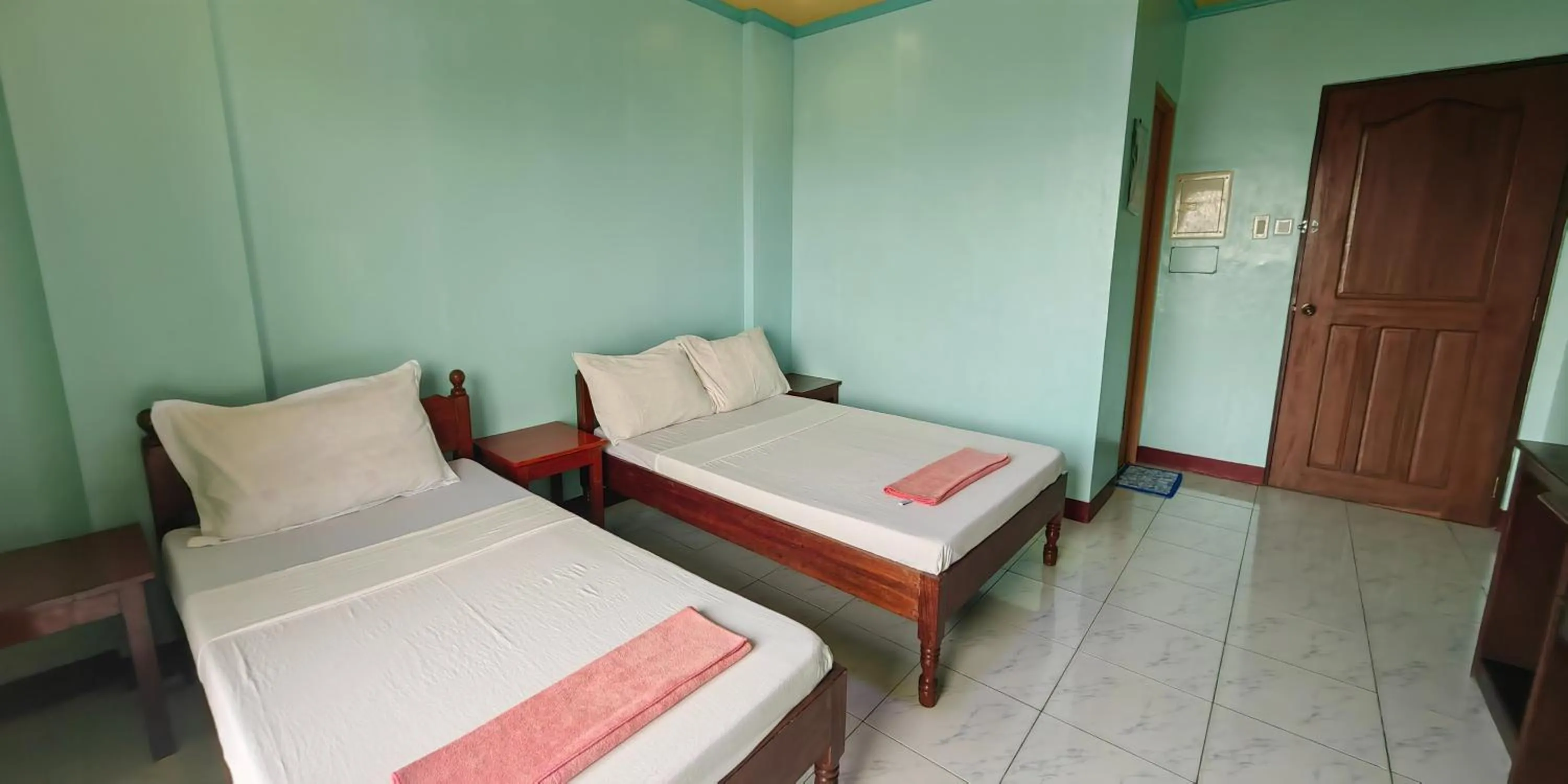 Bed in Dads Bayview Pension