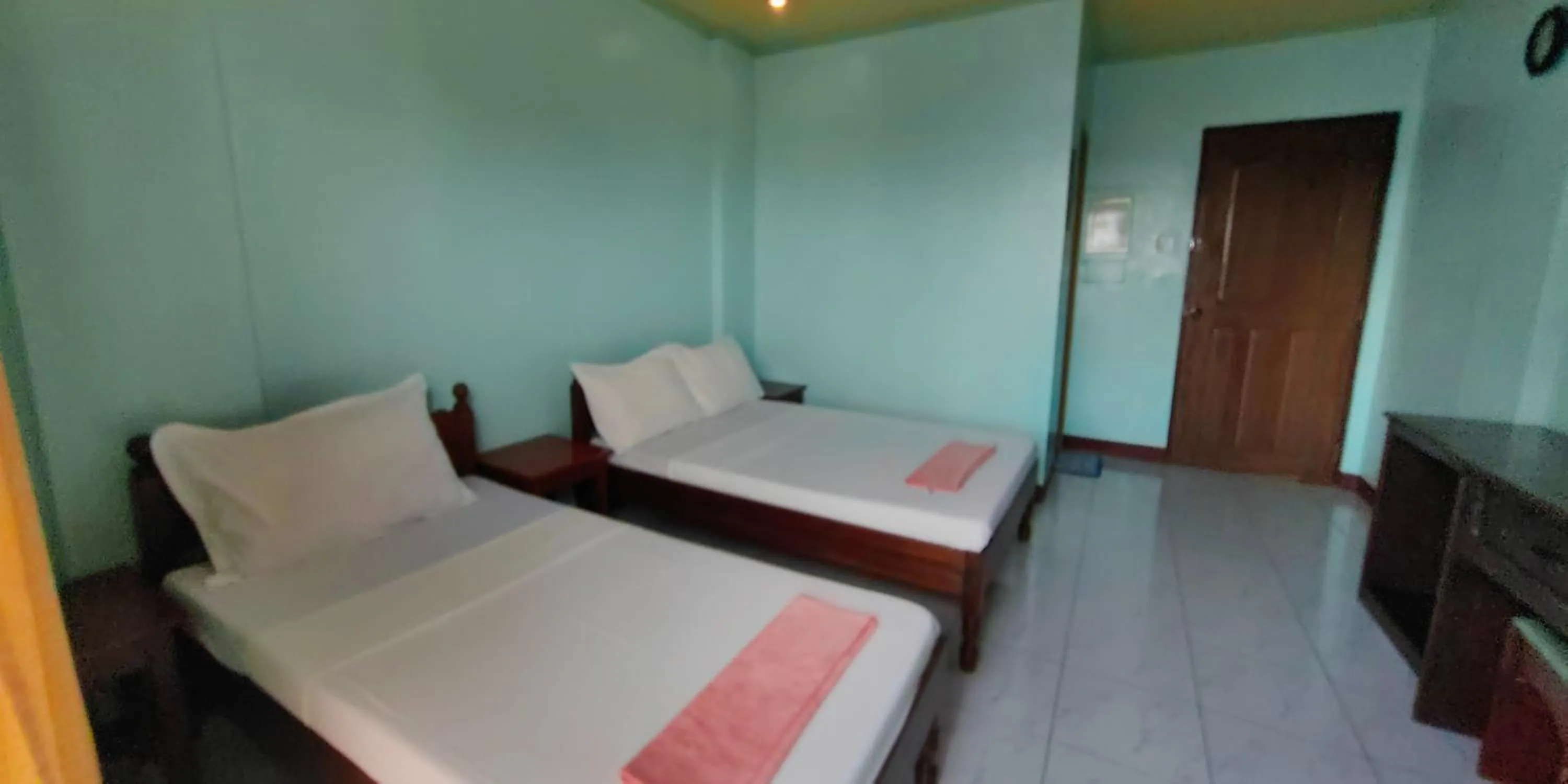 Bed in Dads Bayview Pension