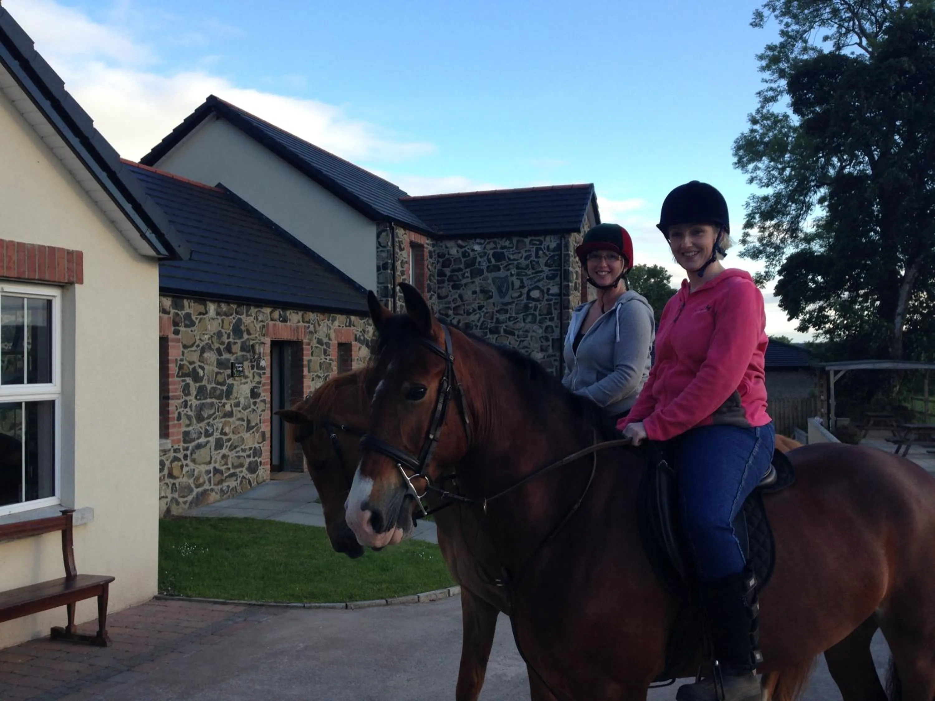 Horse-riding in Dunamoy Cottages & Spa