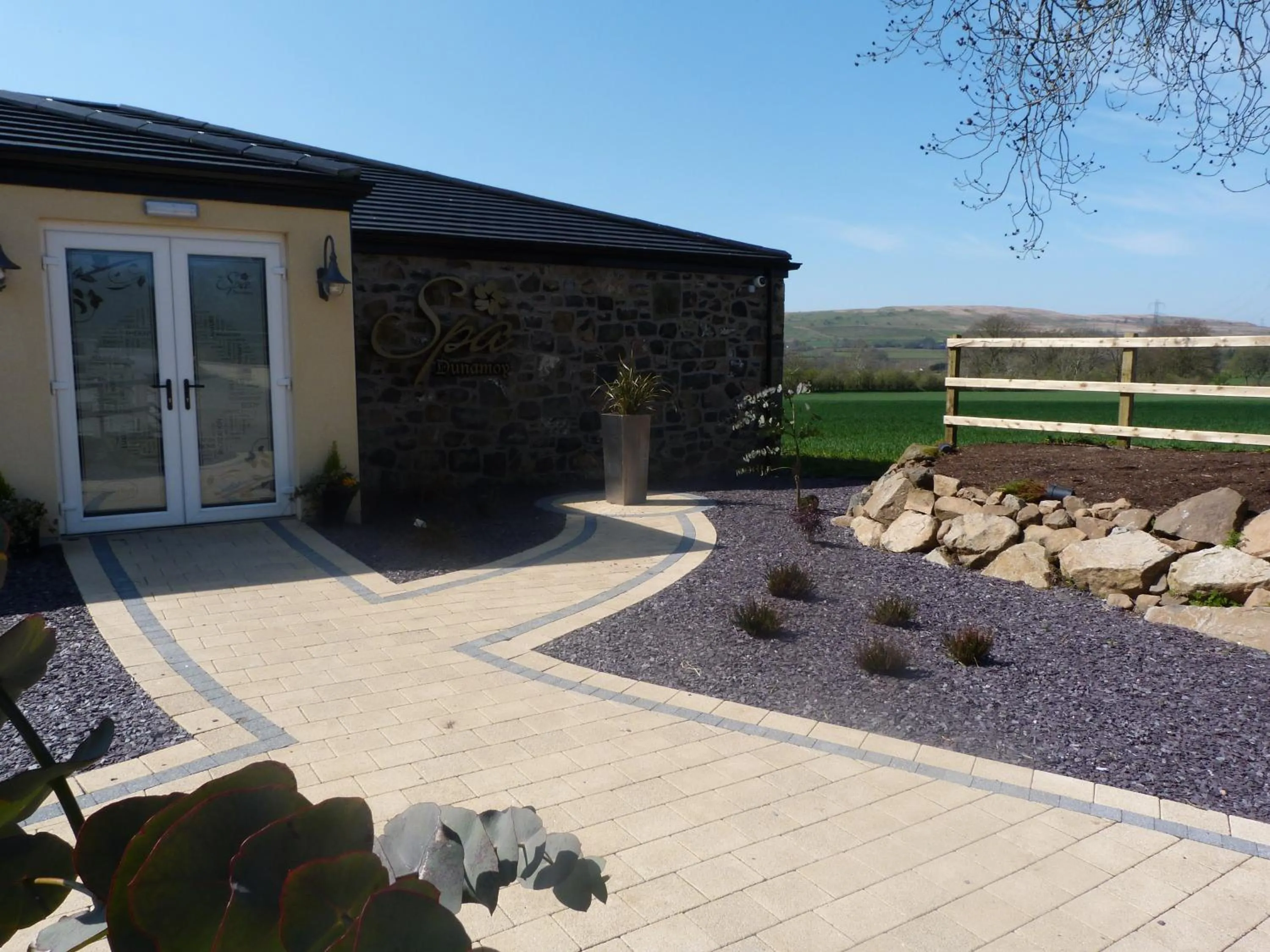 Natural landscape in Dunamoy Cottages & Spa