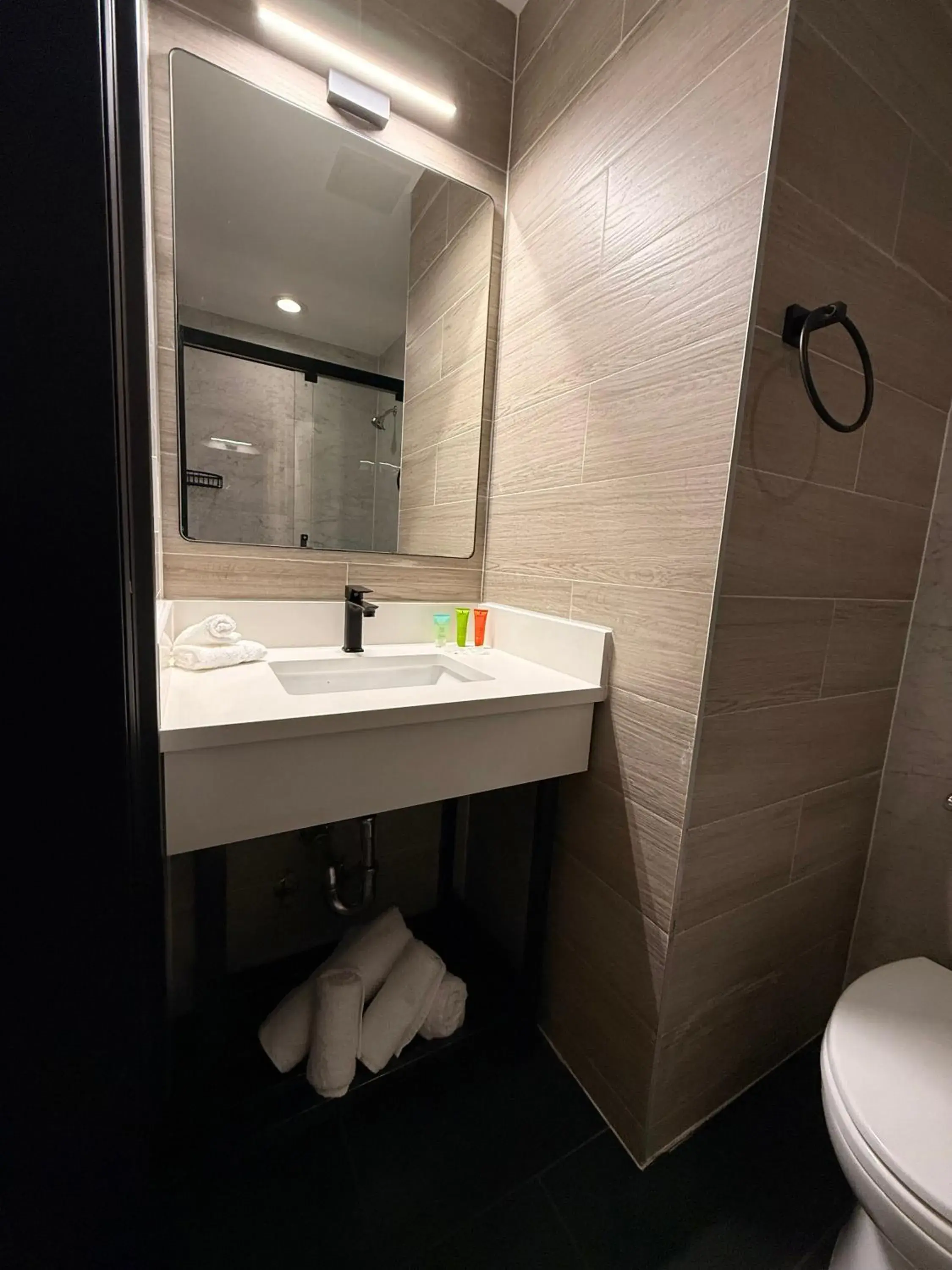 Shower in Bkway Hotel Brooklyn Shower in Bkway Hotel Brooklyn