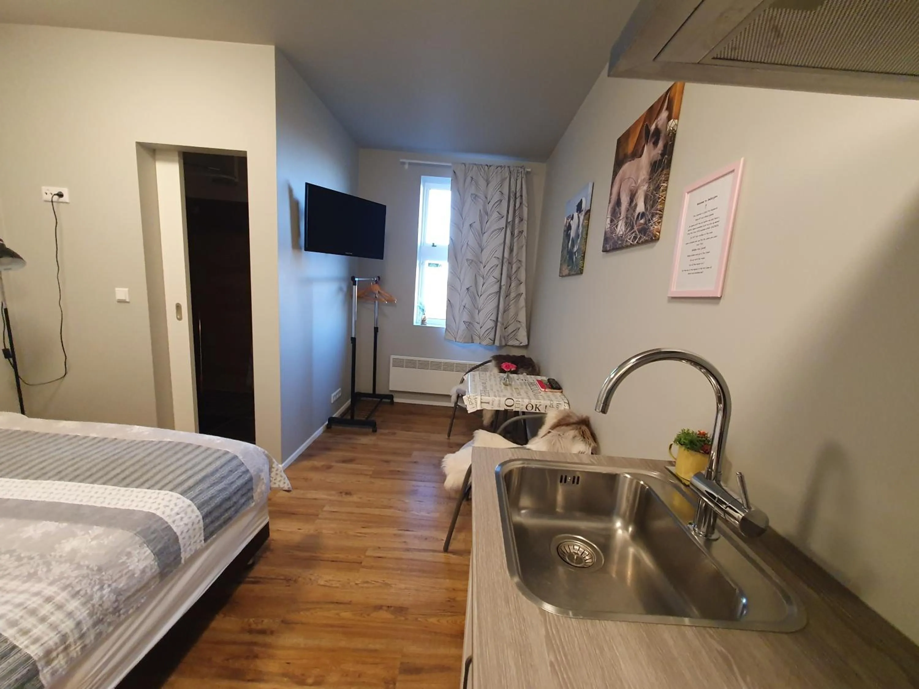 Photo of the whole room, Bed in Skálatjörn Guesthouse