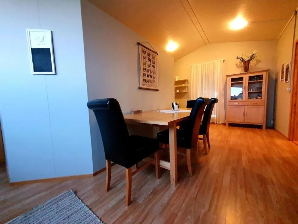 Living room in Skálatjörn Guesthouse