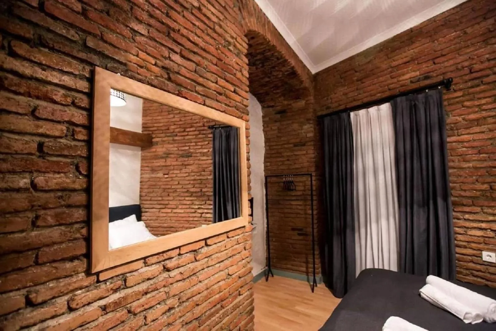 Bed in Ethnograph Hotel old Tbilisi