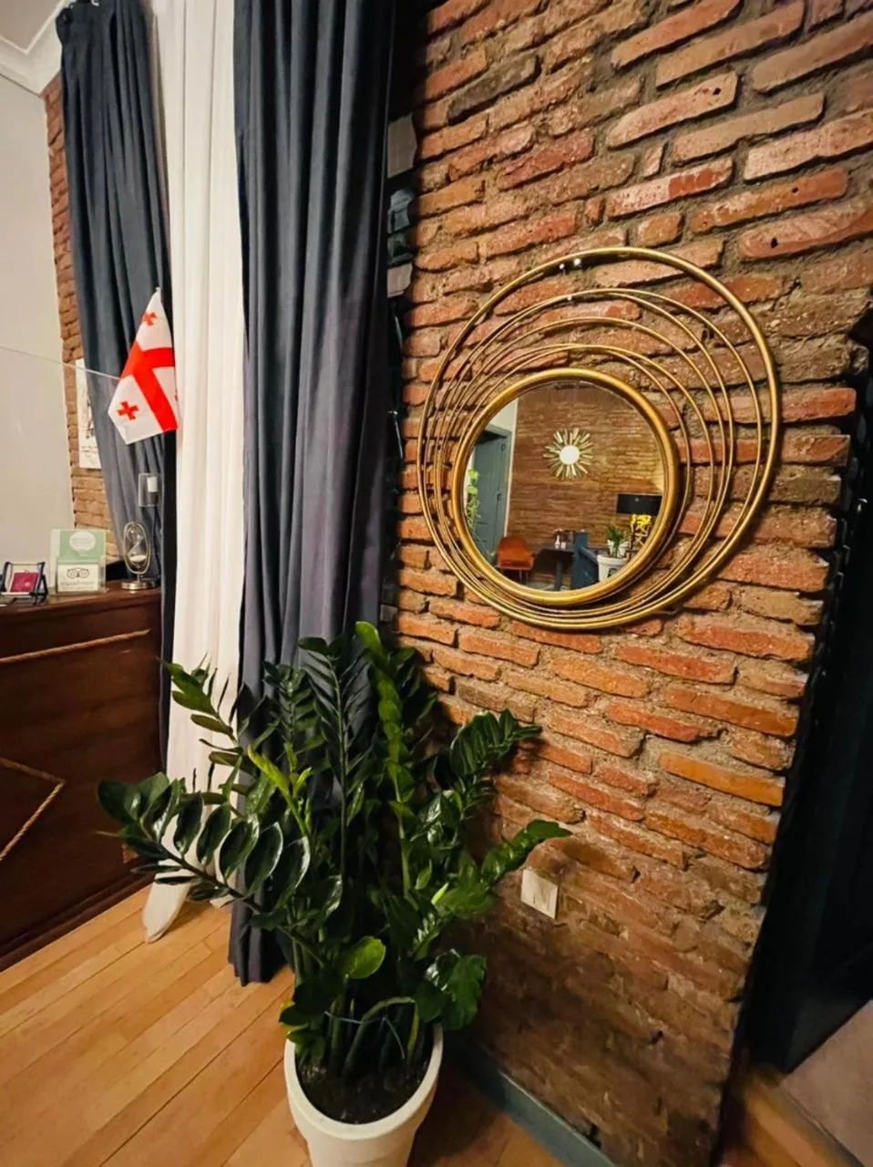 Lobby or reception in Ethnograph Hotel old Tbilisi