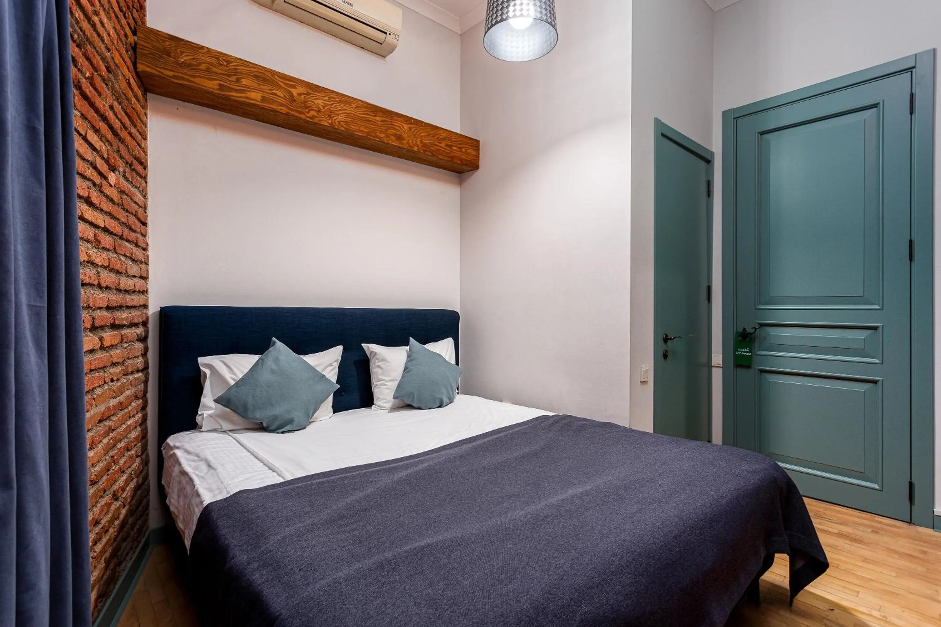 Bed in Ethnograph Hotel old Tbilisi