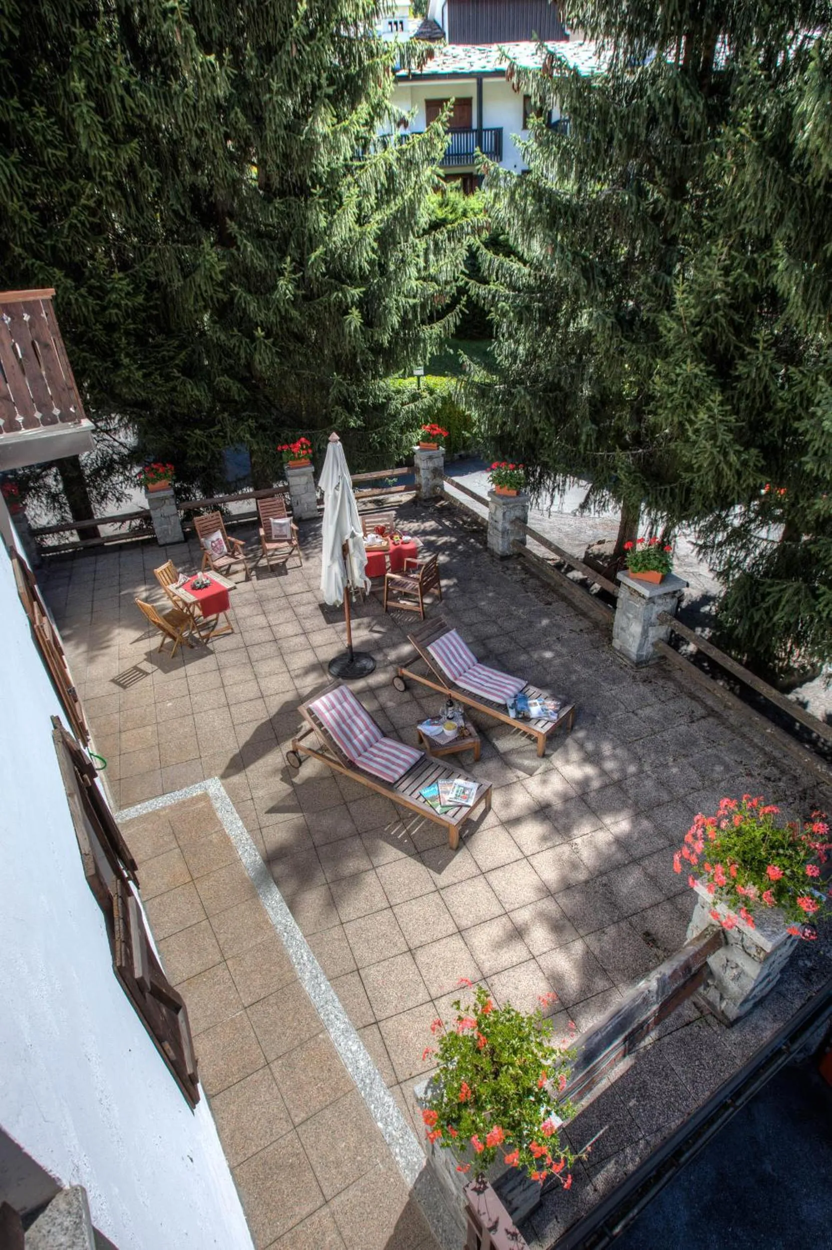 Balcony/Terrace in B&B Residence Checrouit