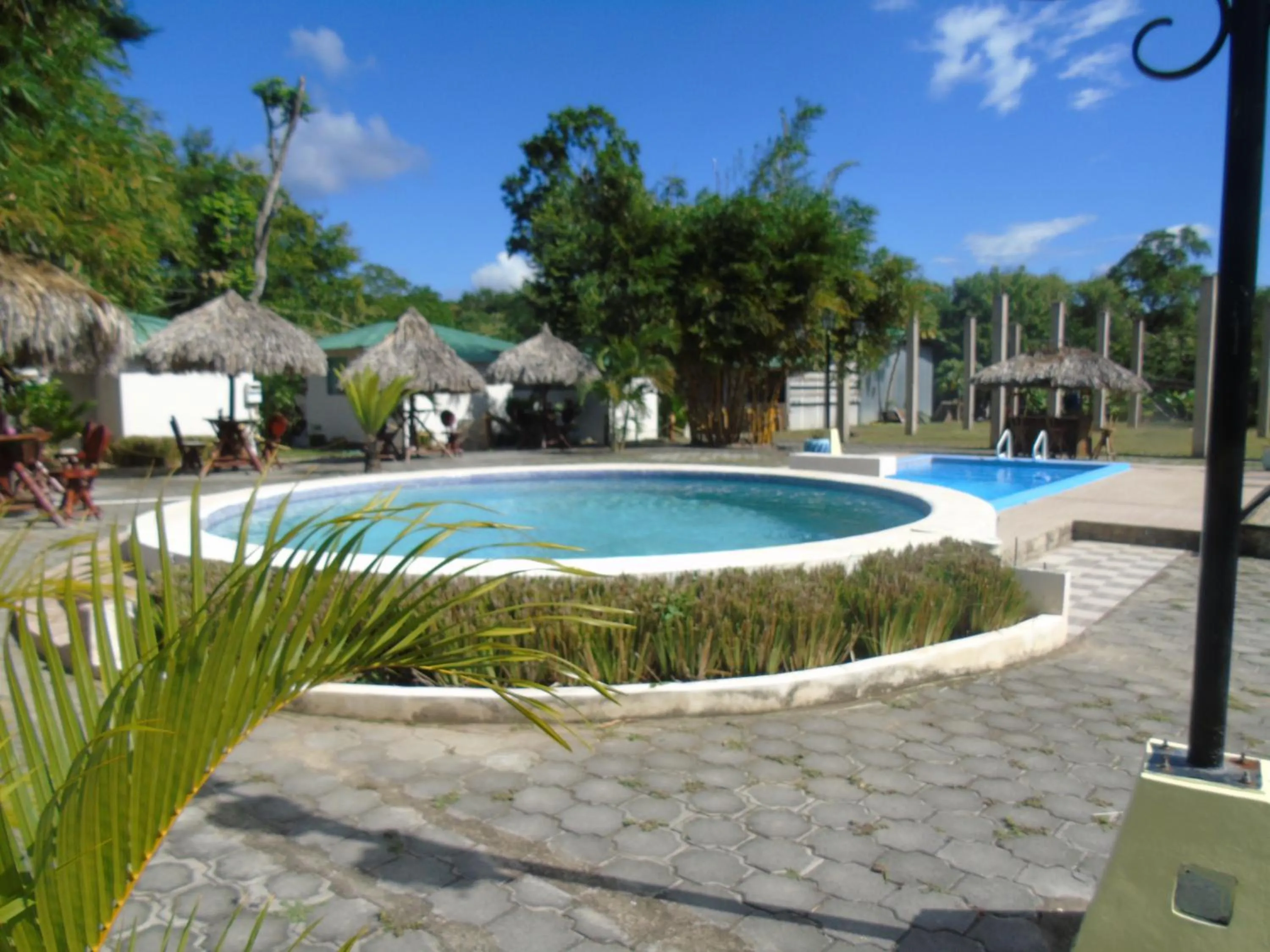 Swimming pool in Hostal Villas Mexico