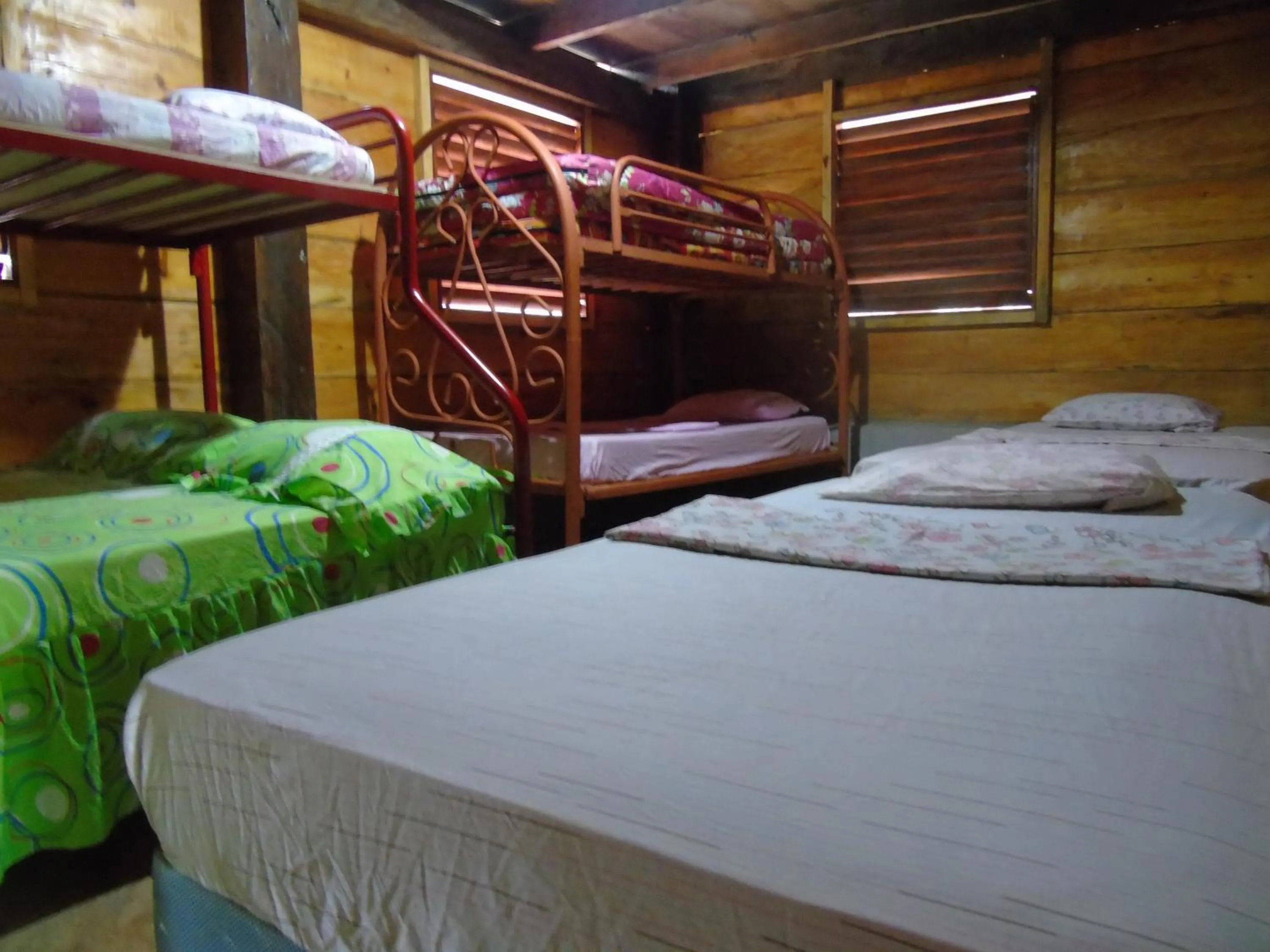 Toilet, Bed in Hostal Villas Mexico