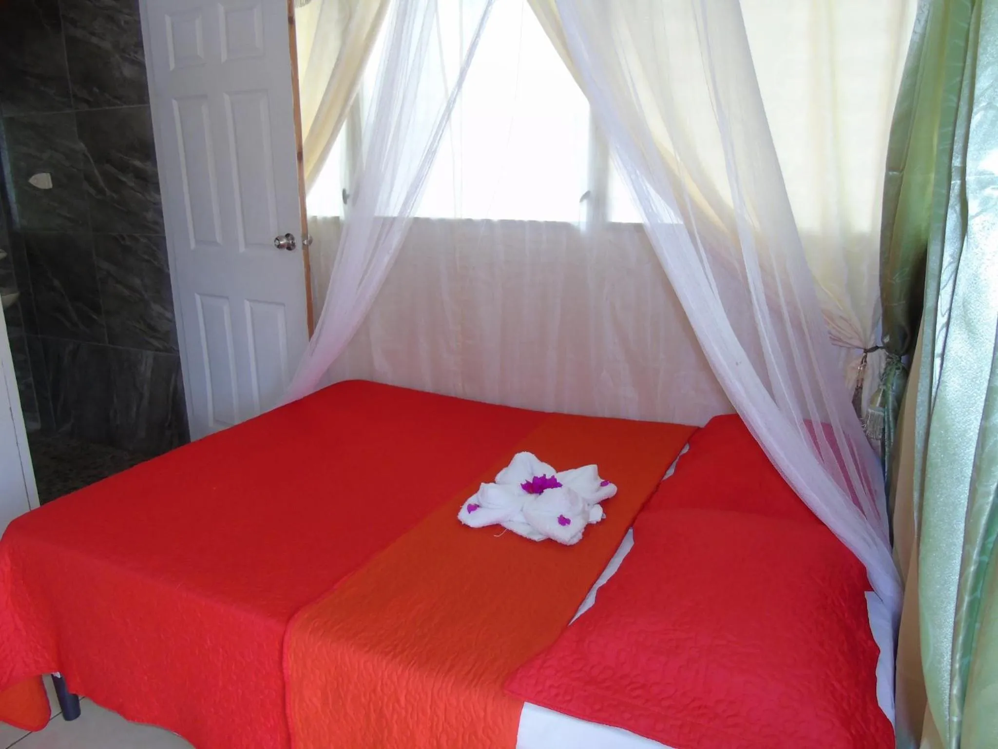 Bed in Hostal Villas Mexico