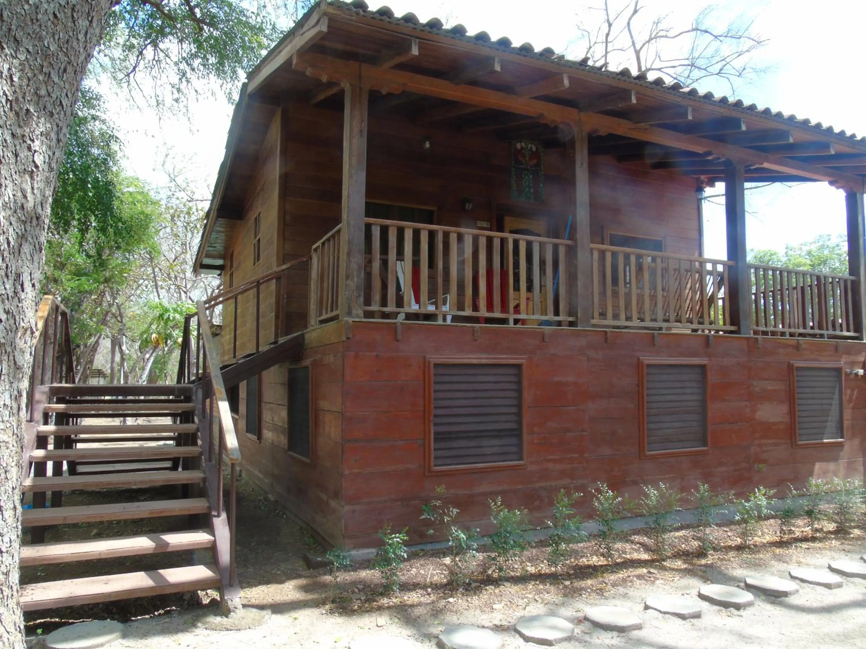 Patio in Hostal Villas Mexico