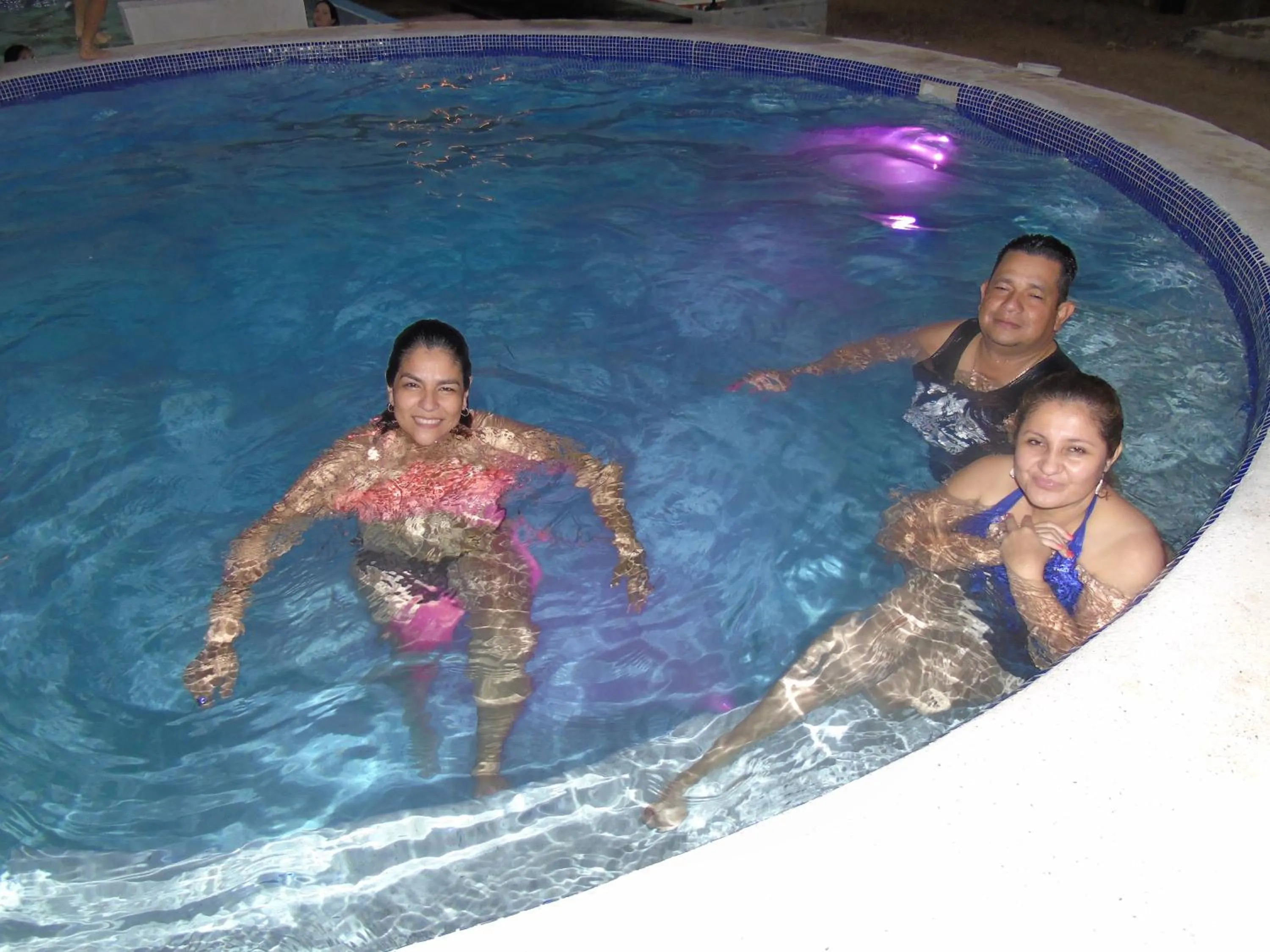 Swimming pool in Hostal Villas Mexico