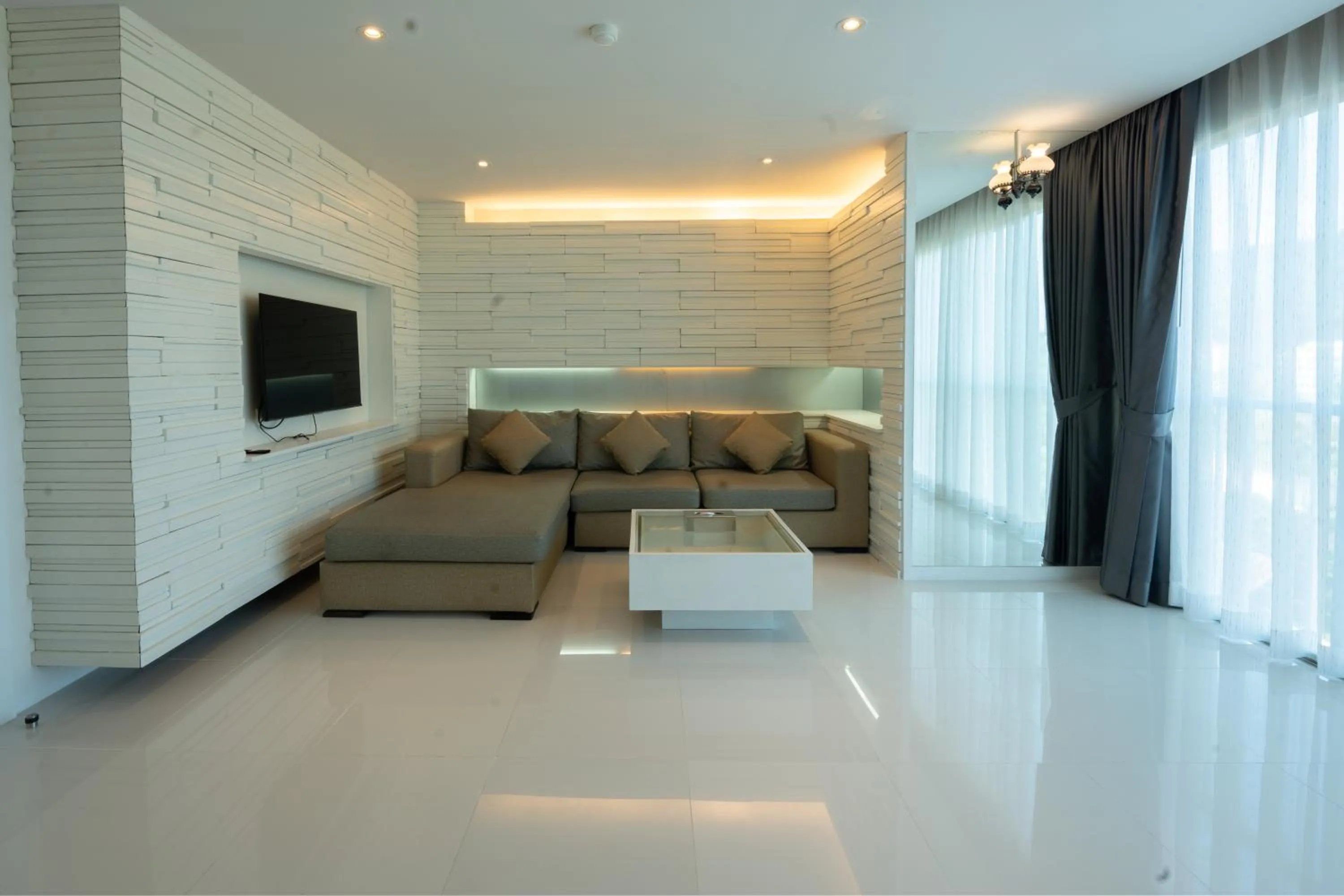 Seating area in Yenna Apartment