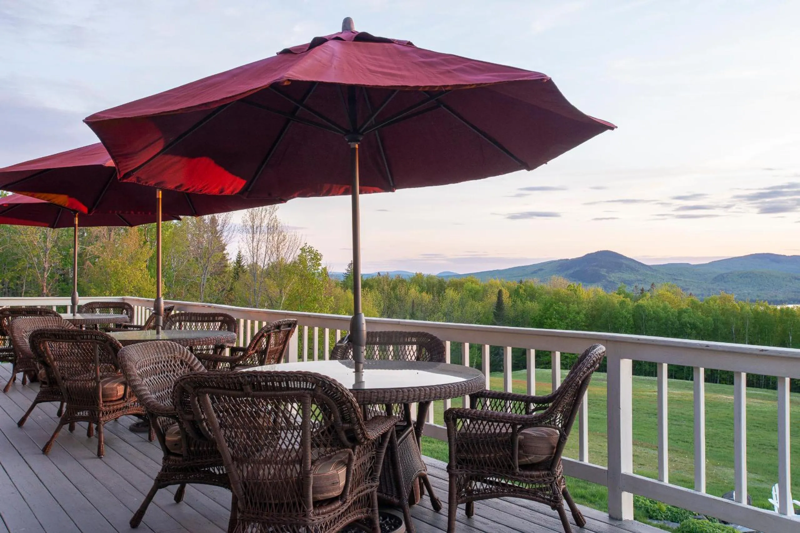 Balcony/Terrace in The Lodge at Moosehead Lake