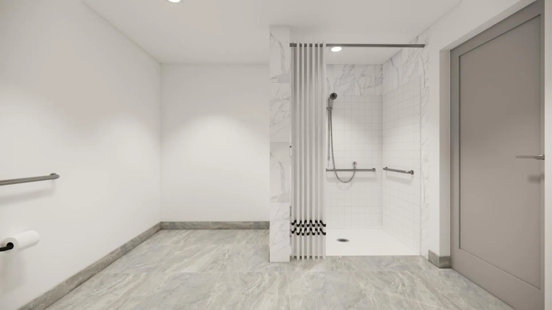 Shower in Kins Hotel