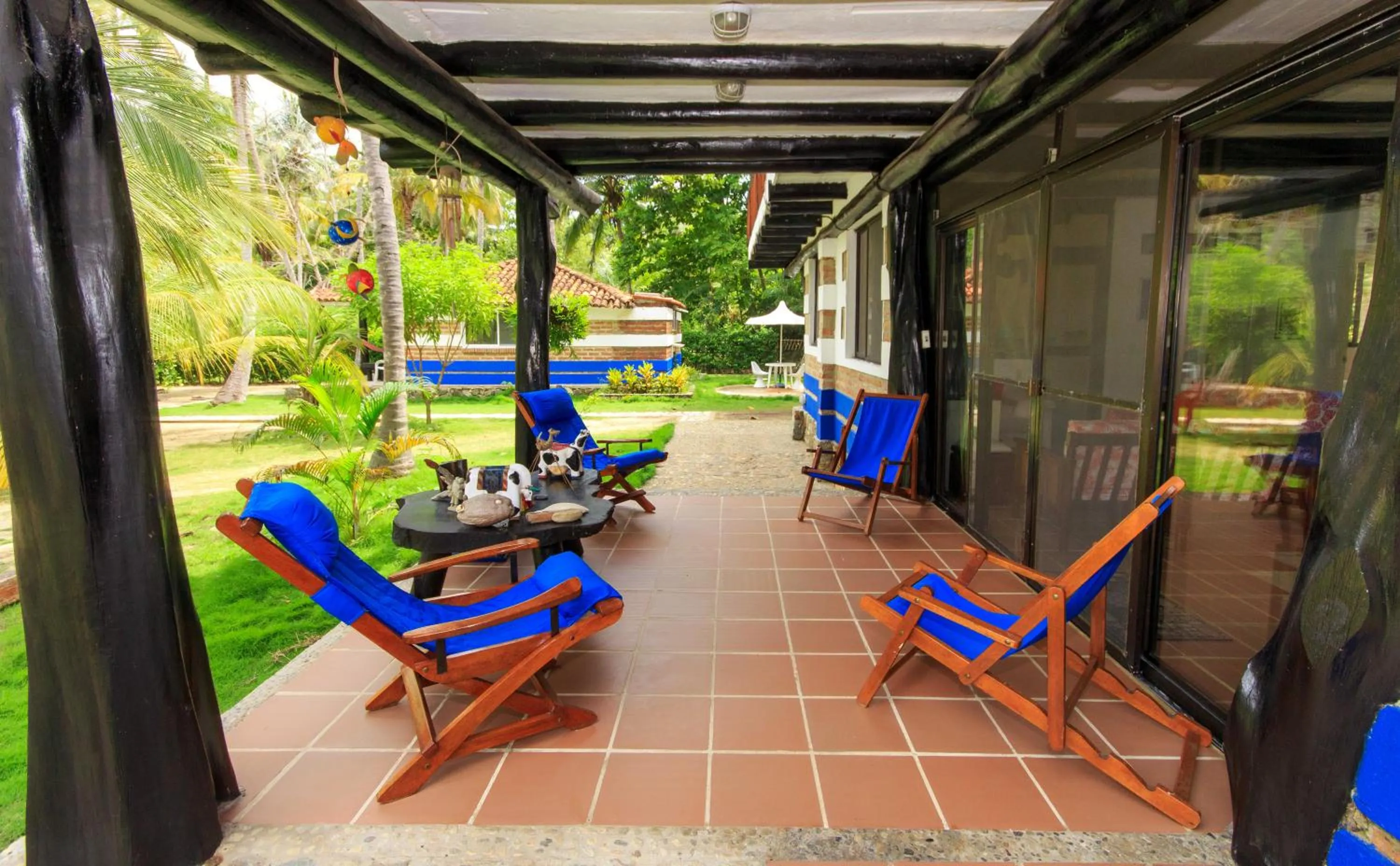 Patio in La Mar de Bien Tayrona