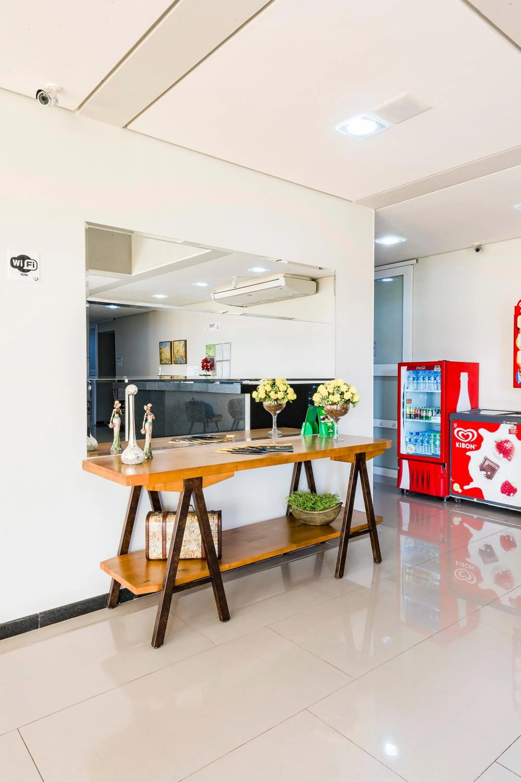 Lobby or reception in Serata Hotel