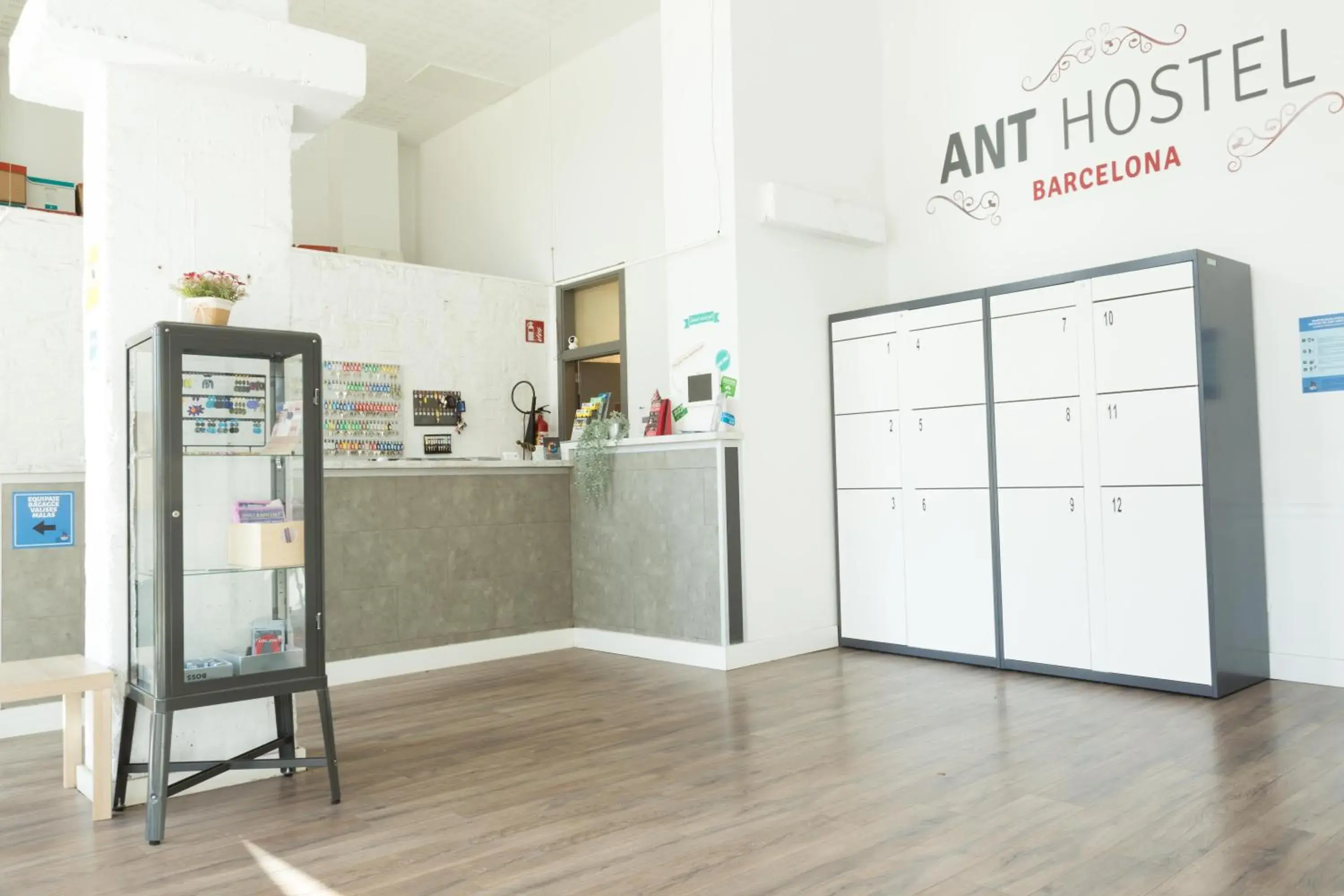 Lobby or reception in Ant Hostel Barcelona Lobby or reception in Ant Hostel Barcelona