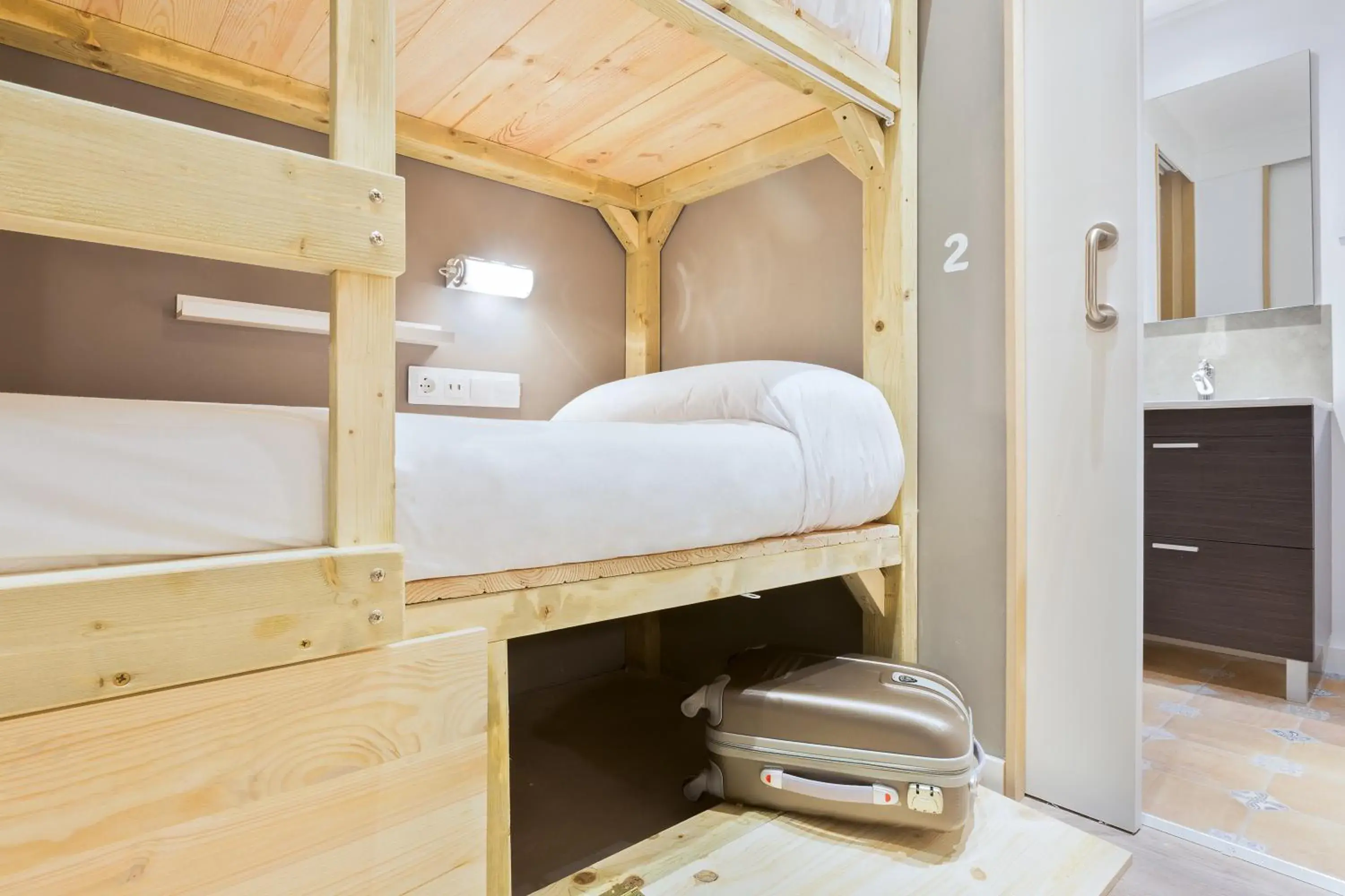 bunk bed, Bed in Ant Hostel Barcelona bunk bed, Bed in Ant Hostel Barcelona