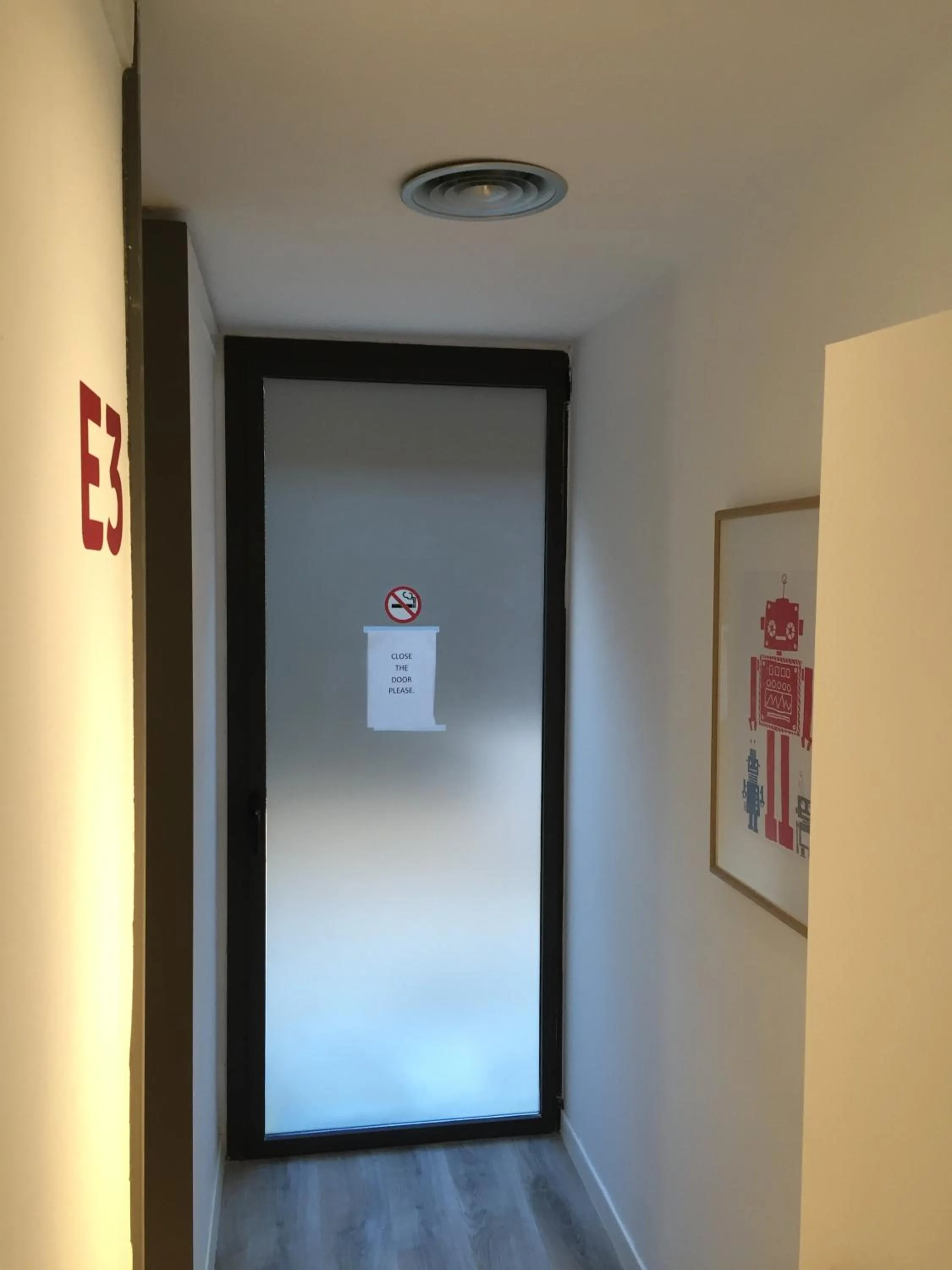 Decorative detail in Ant Hostel Barcelona