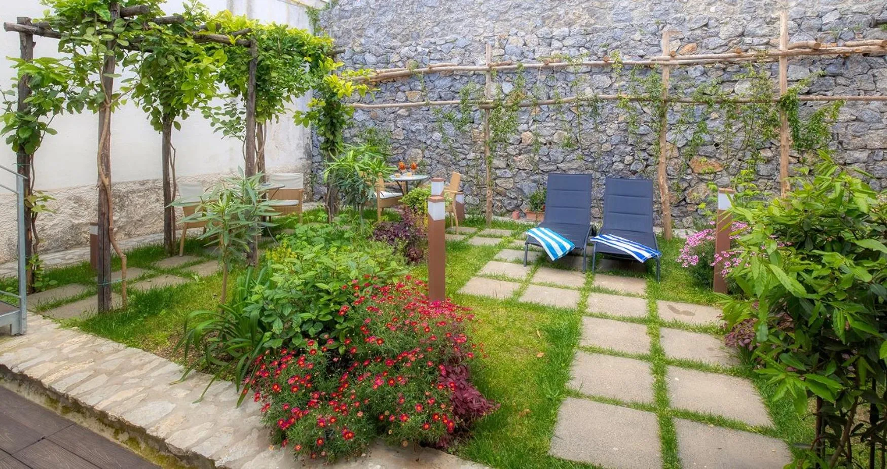 Patio in Locanda Costa D'Amalfi