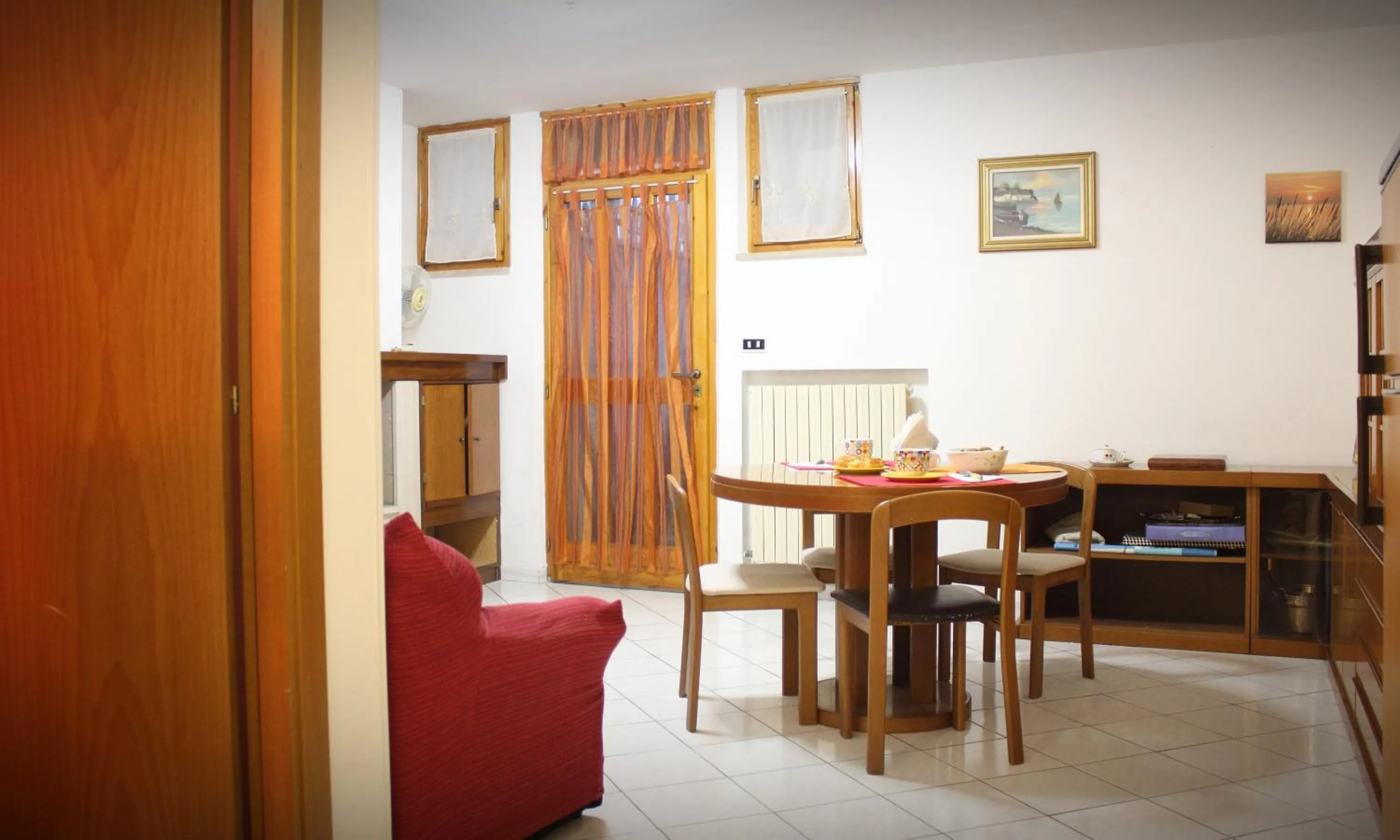 Living room in B&B Mattia