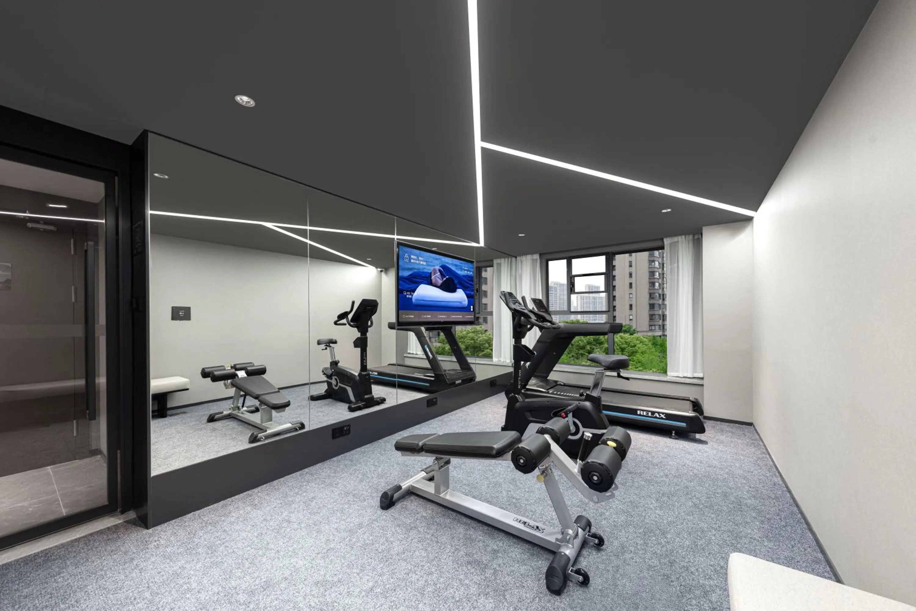 Fitness centre/facilities in Atour Hotel People's Square Metro Station Shanghai