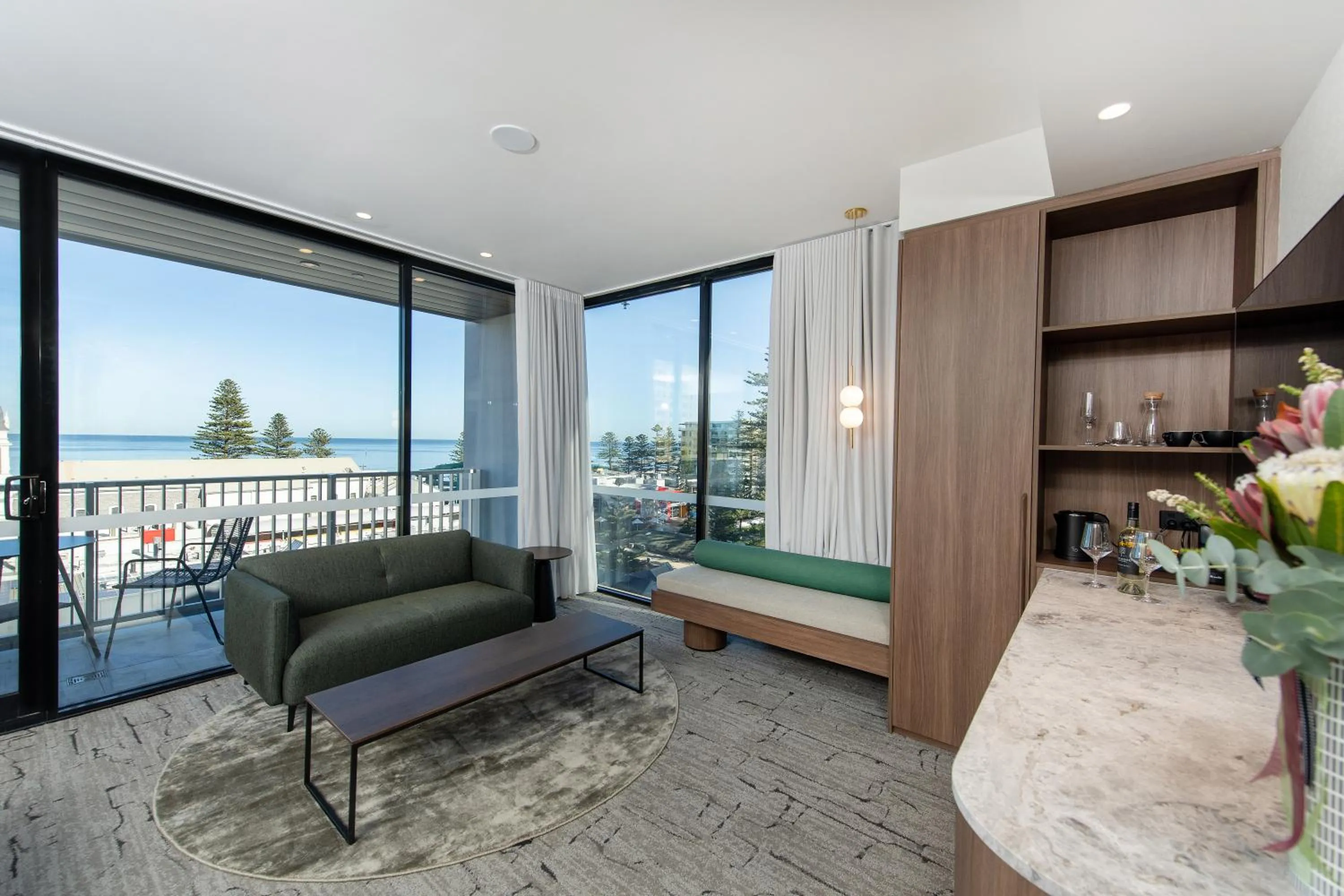 Living room in The George