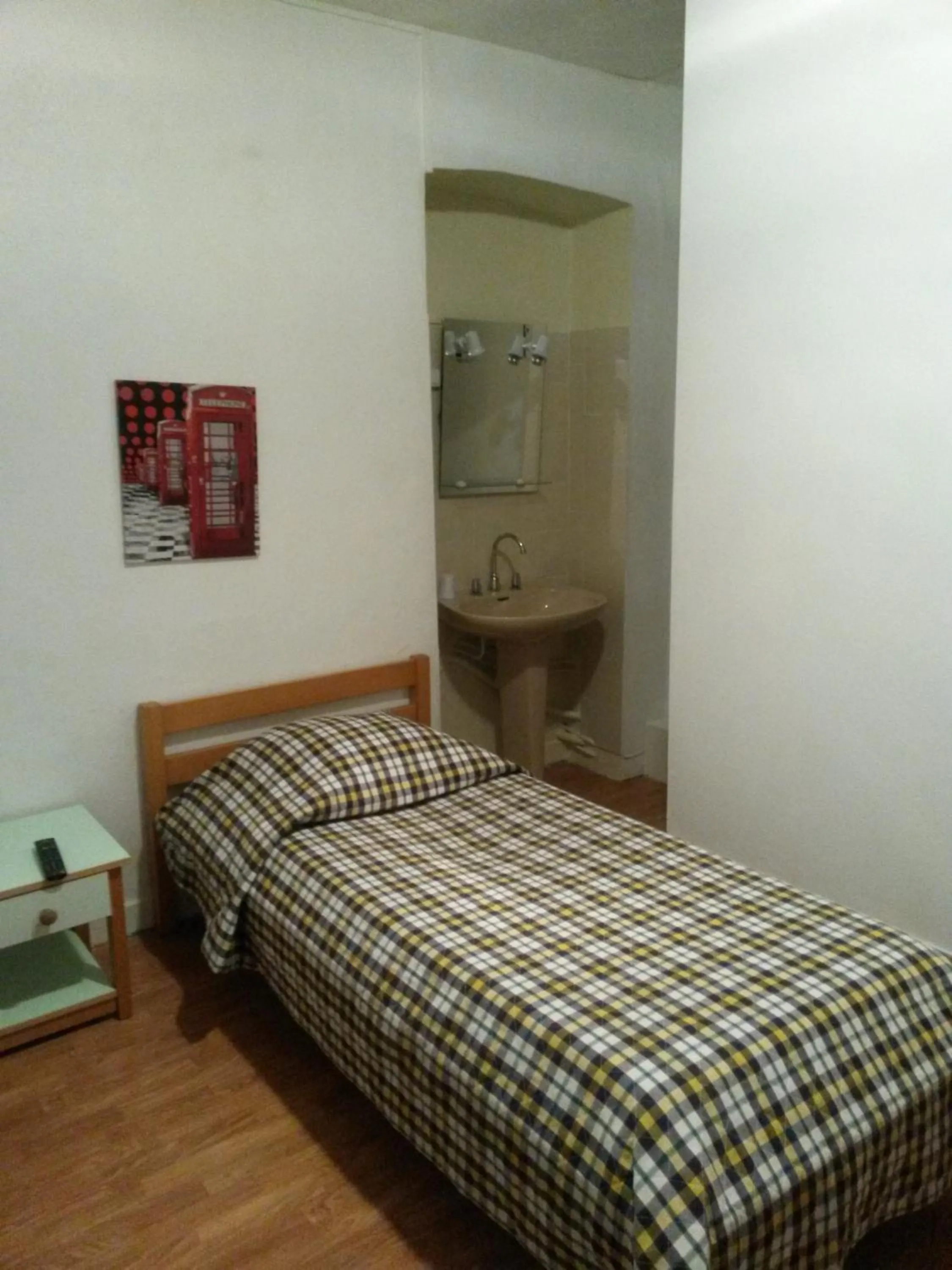 Bed in Hotel Le Tram