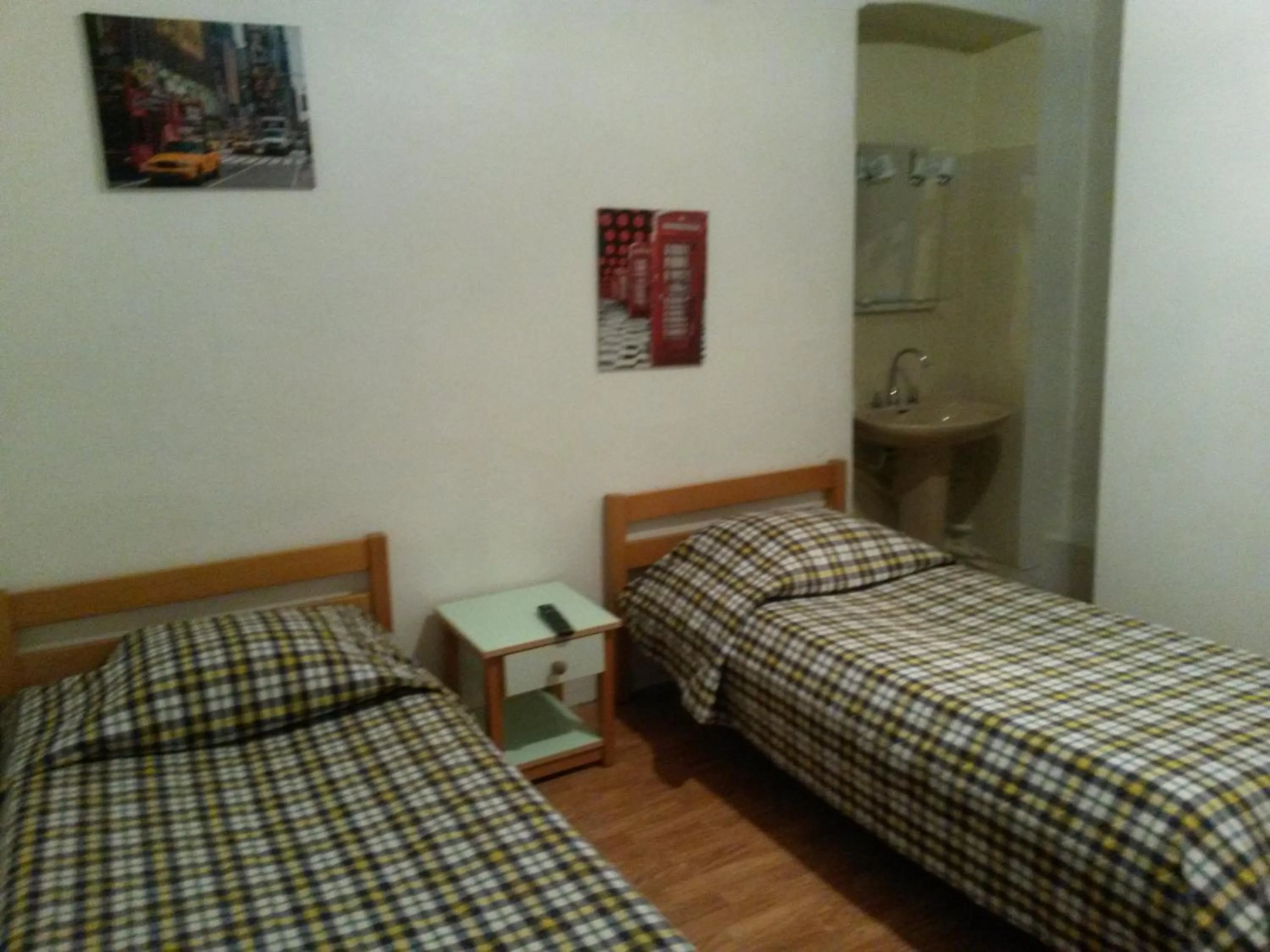 Bed in Hotel Le Tram