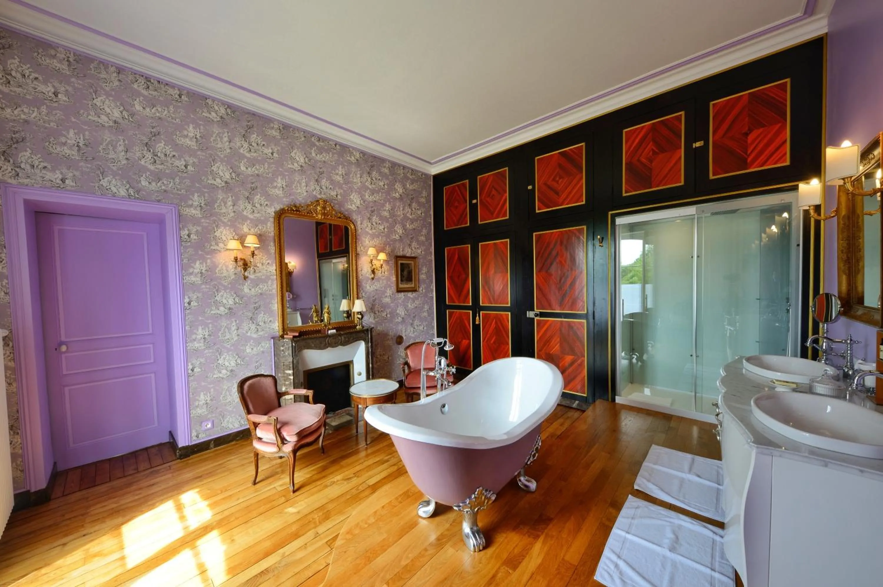 Bathroom in Château de Chantore